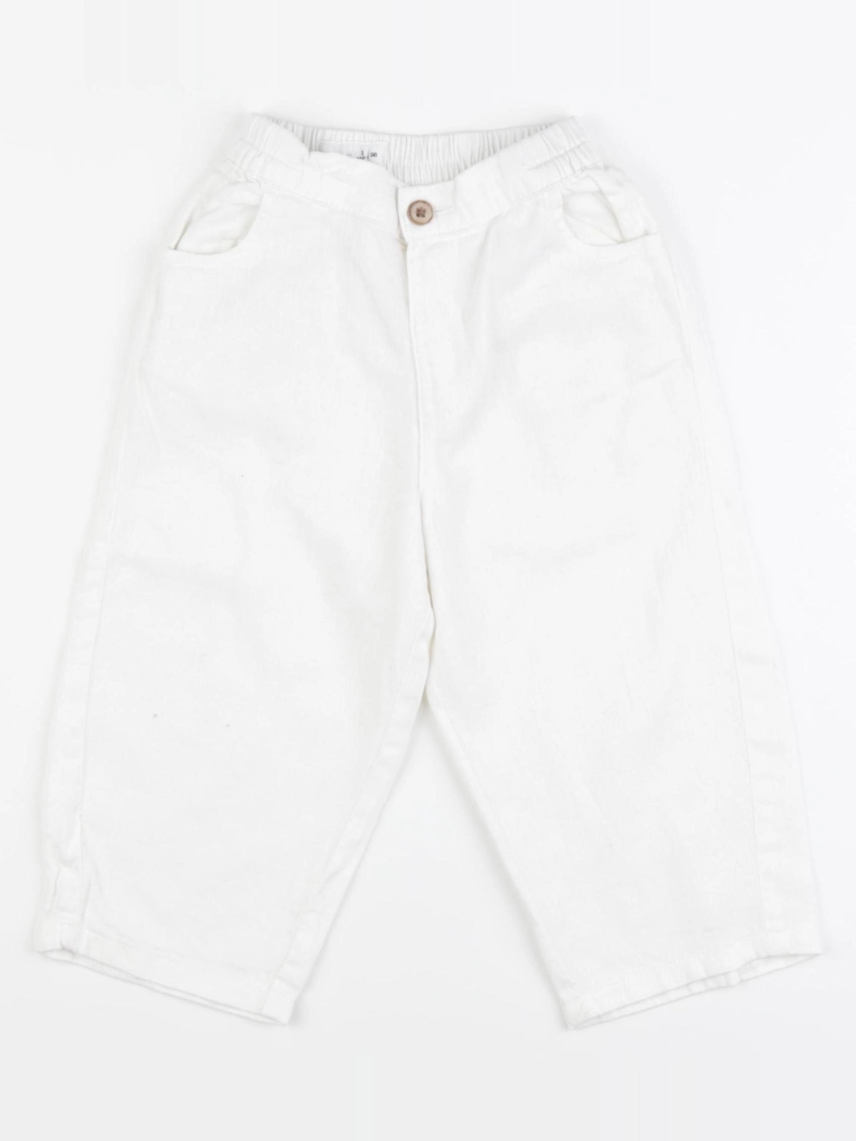 Zara - pantalon blanc - 3 ans