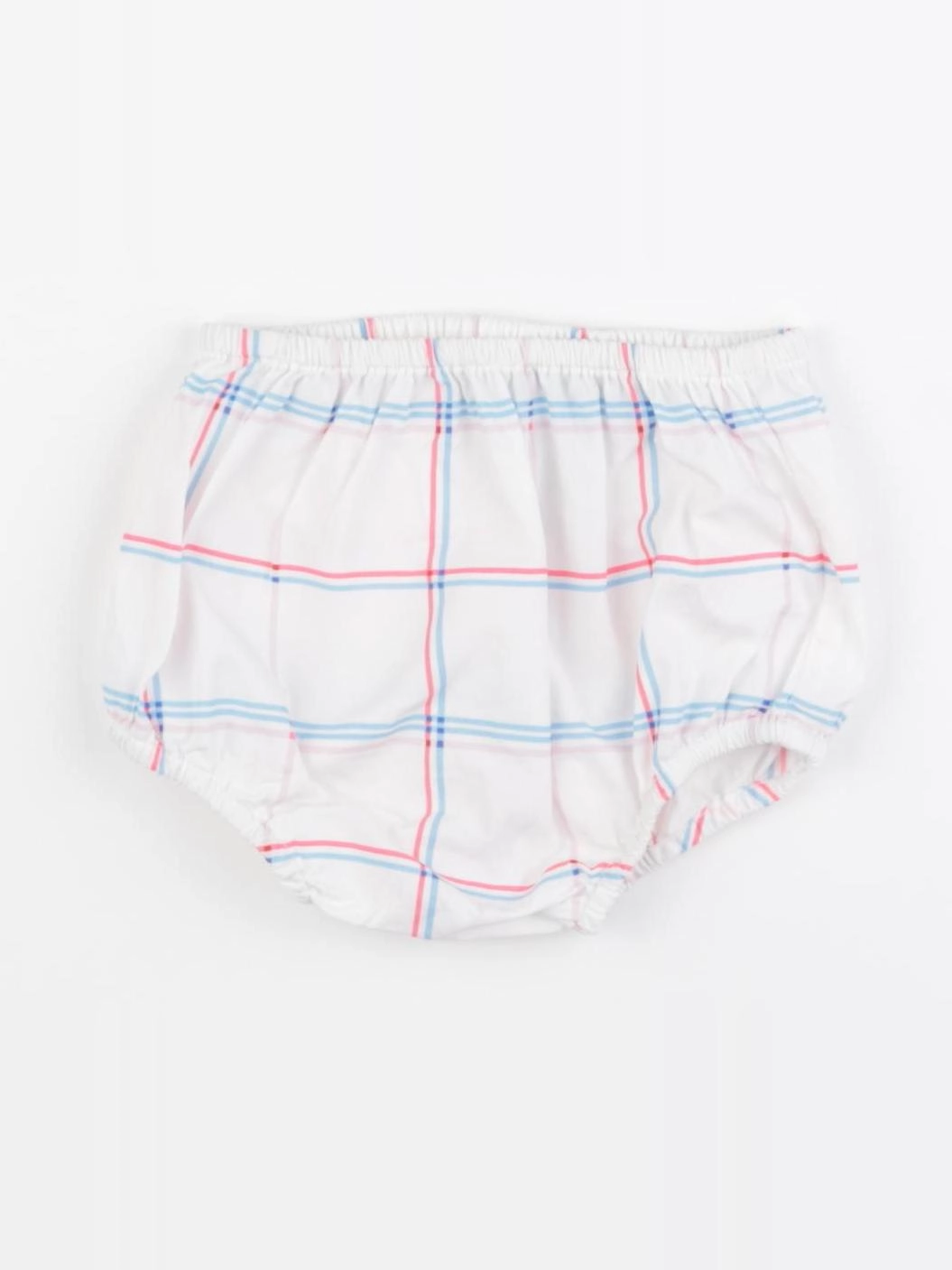 Jacadi - bloomer blanc, bleu - 12 mois