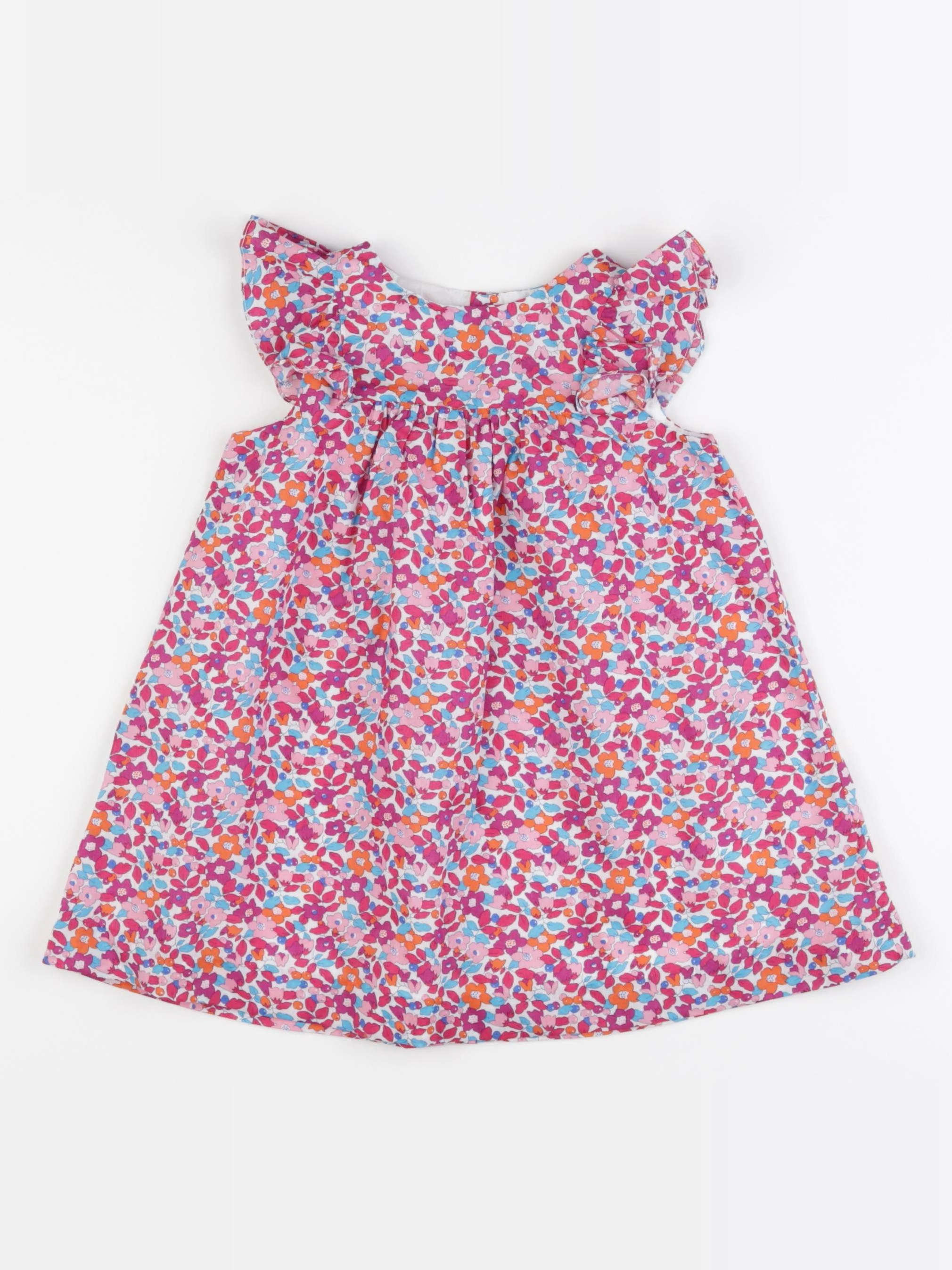 Jacadi - robe liberty rose - 24 mois