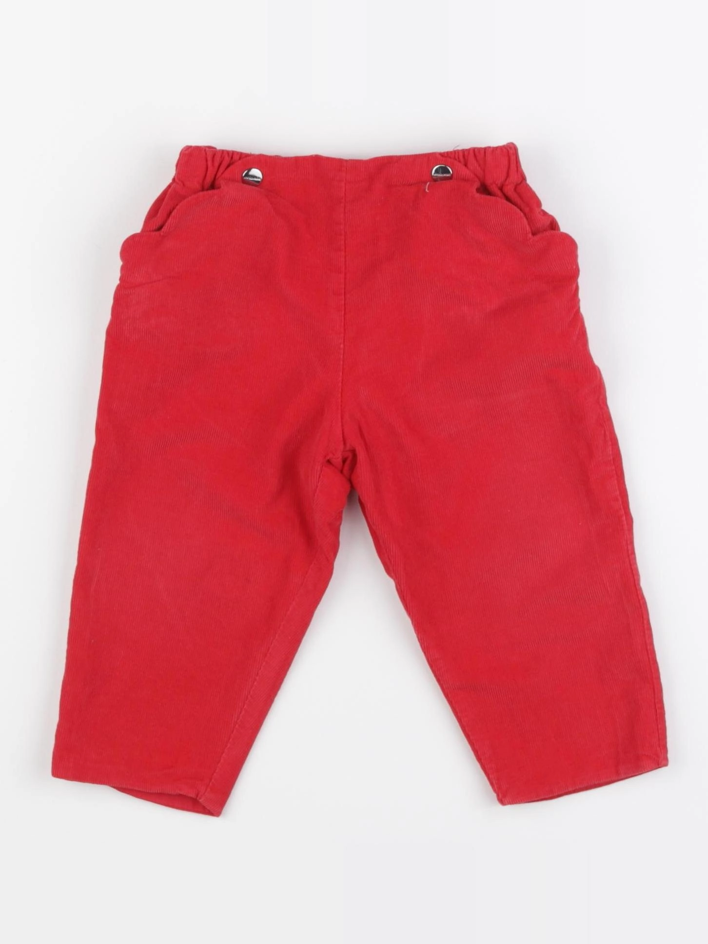 Jacadi - pantalon rouge - 12 mois