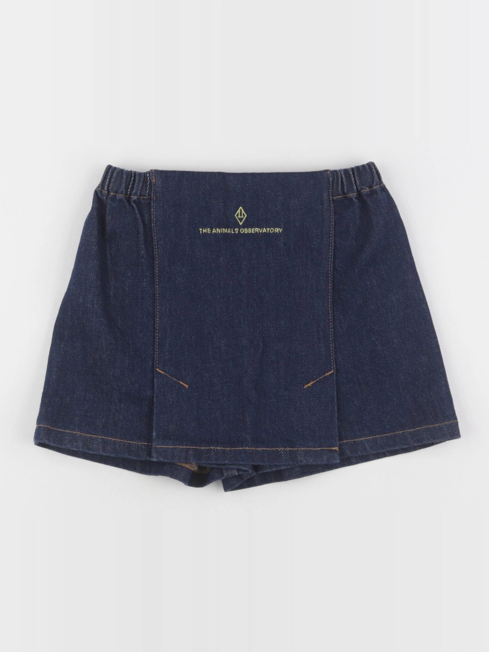 The animals observatory - jupe short bleu - 8 ans