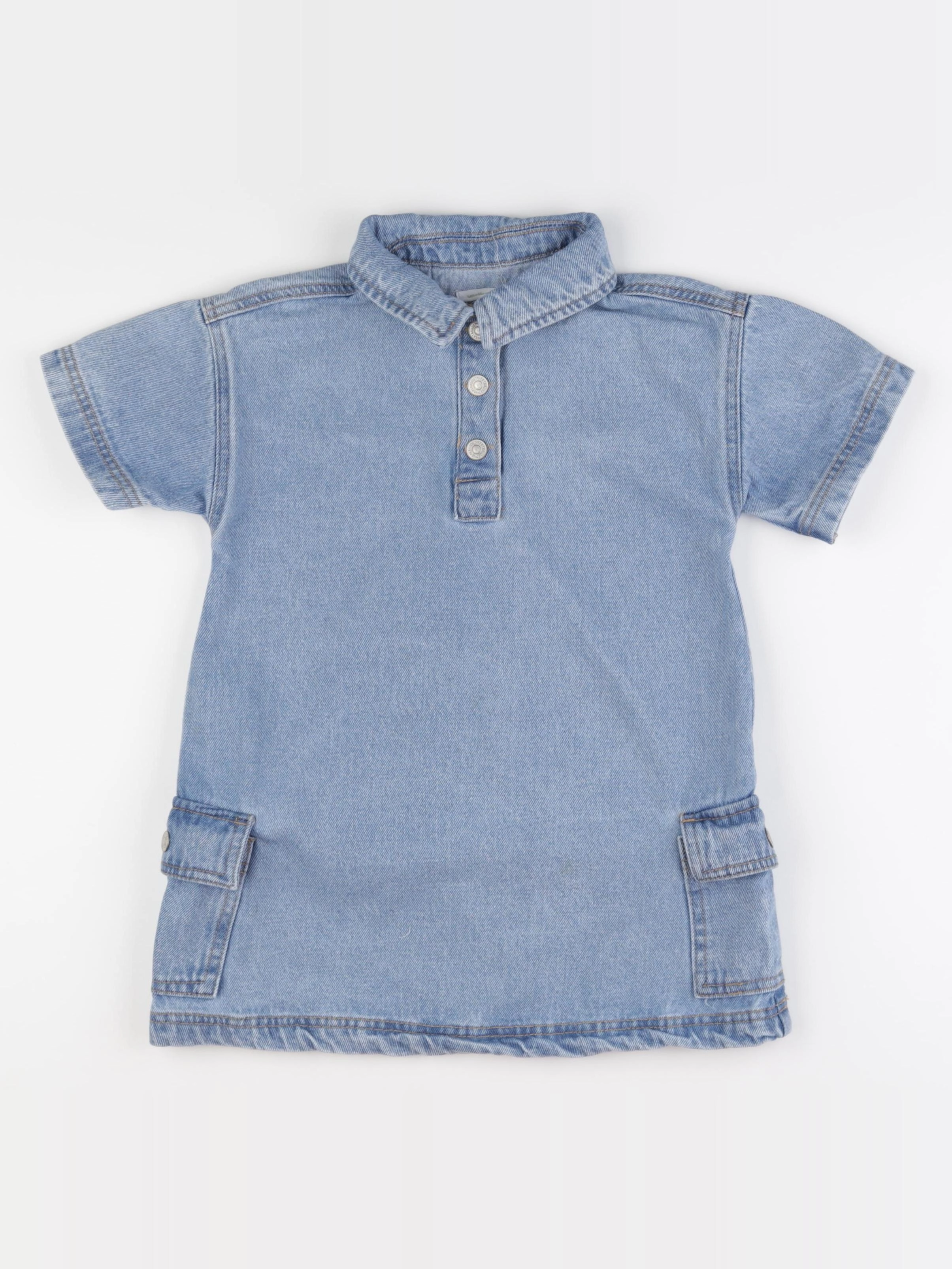 Vertbaudet - robe bleu - 4 ans