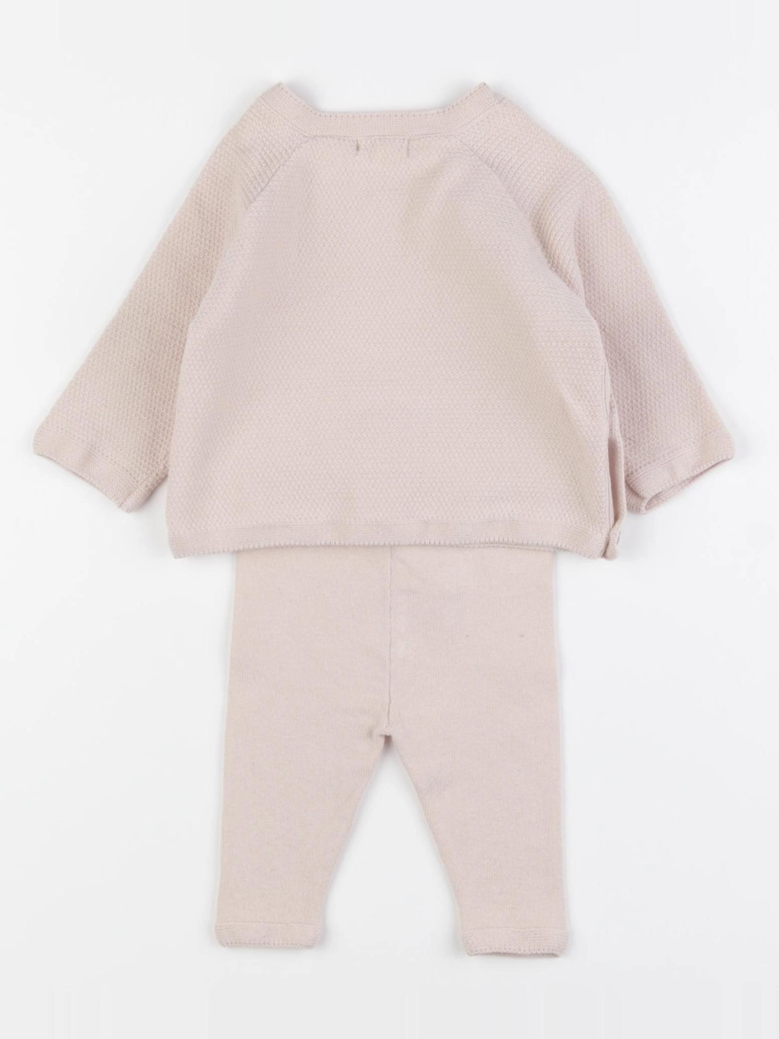 Vertbaudet - ensemble rose - 3 mois