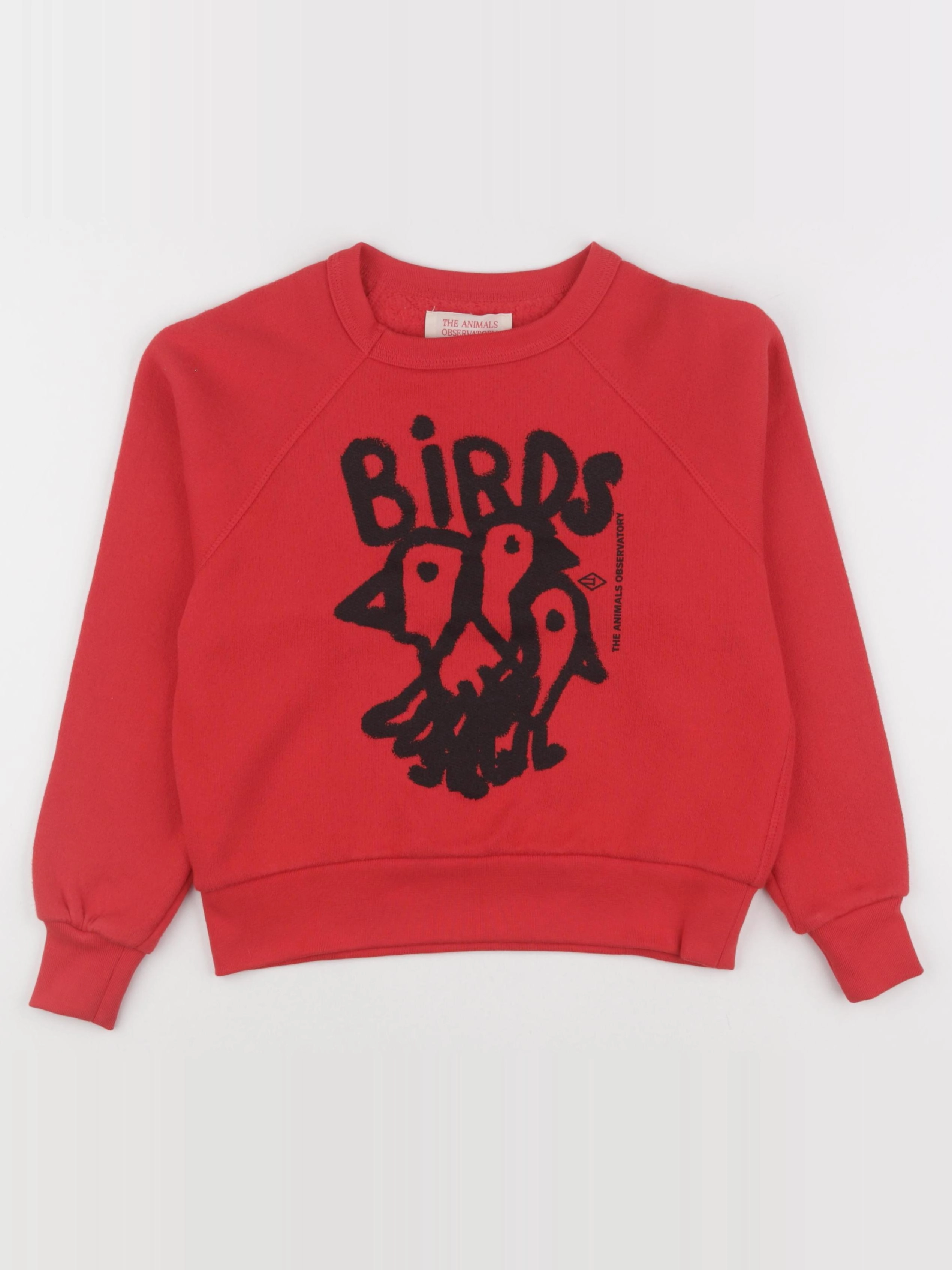 The animals observatory - sweat rouge - 8 ans