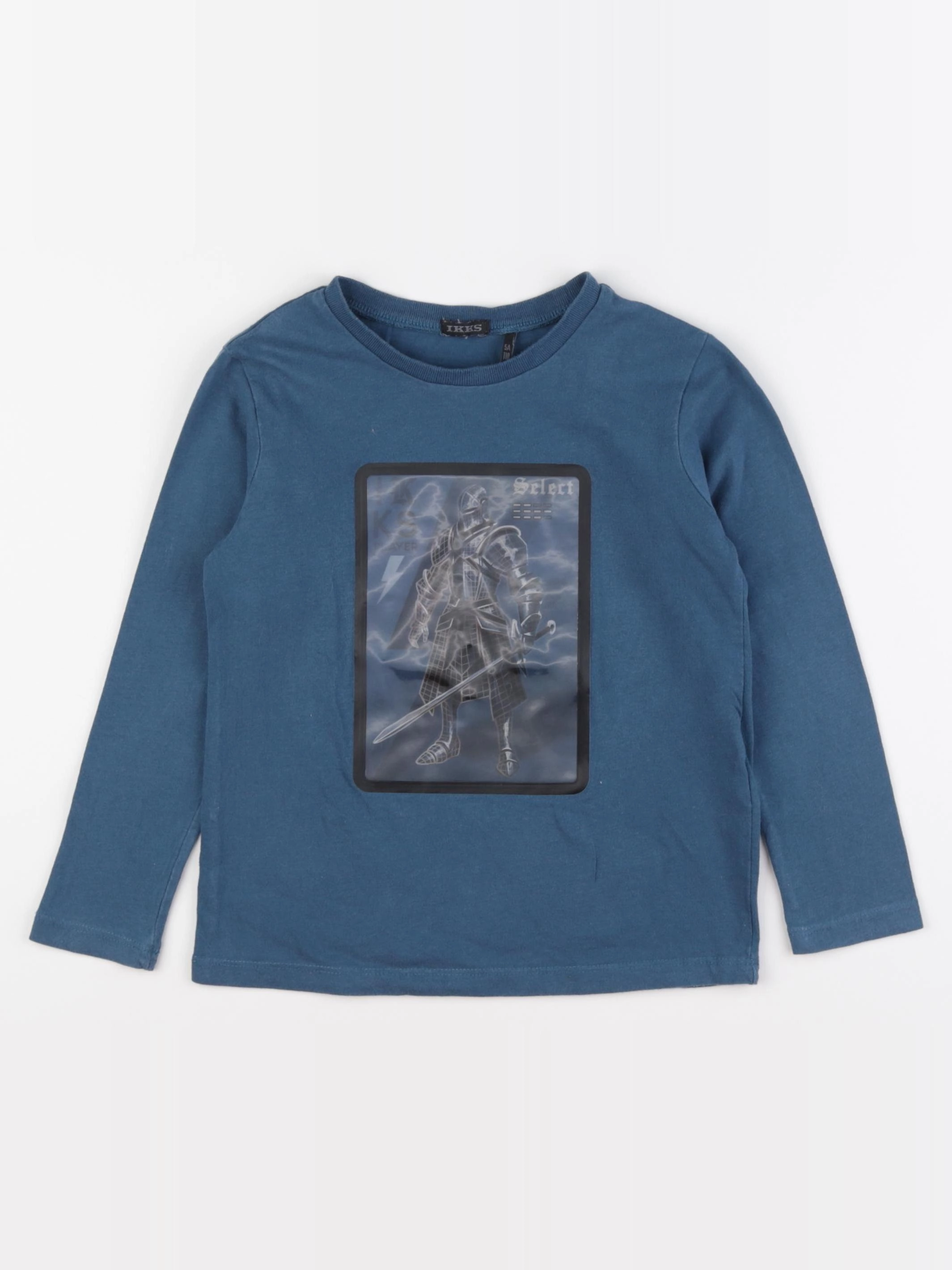 IKKS - tee-shirt bleu - 5 ans
