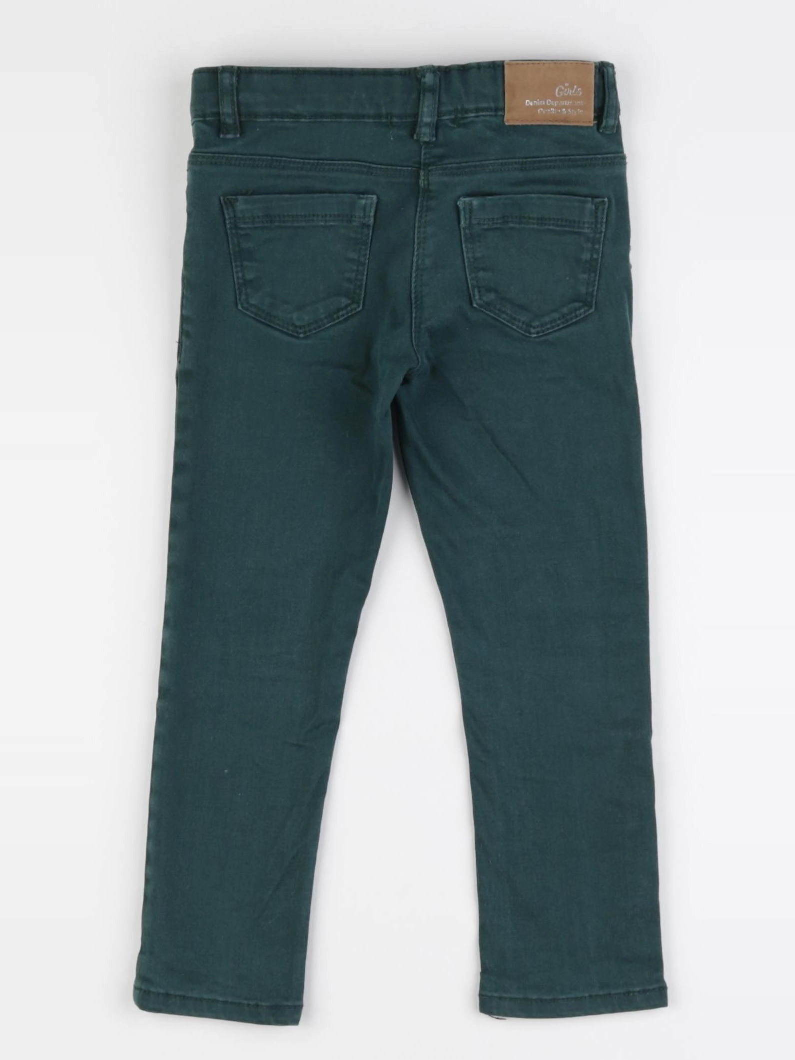 Vertbaudet - pantalon vert - 3 ans