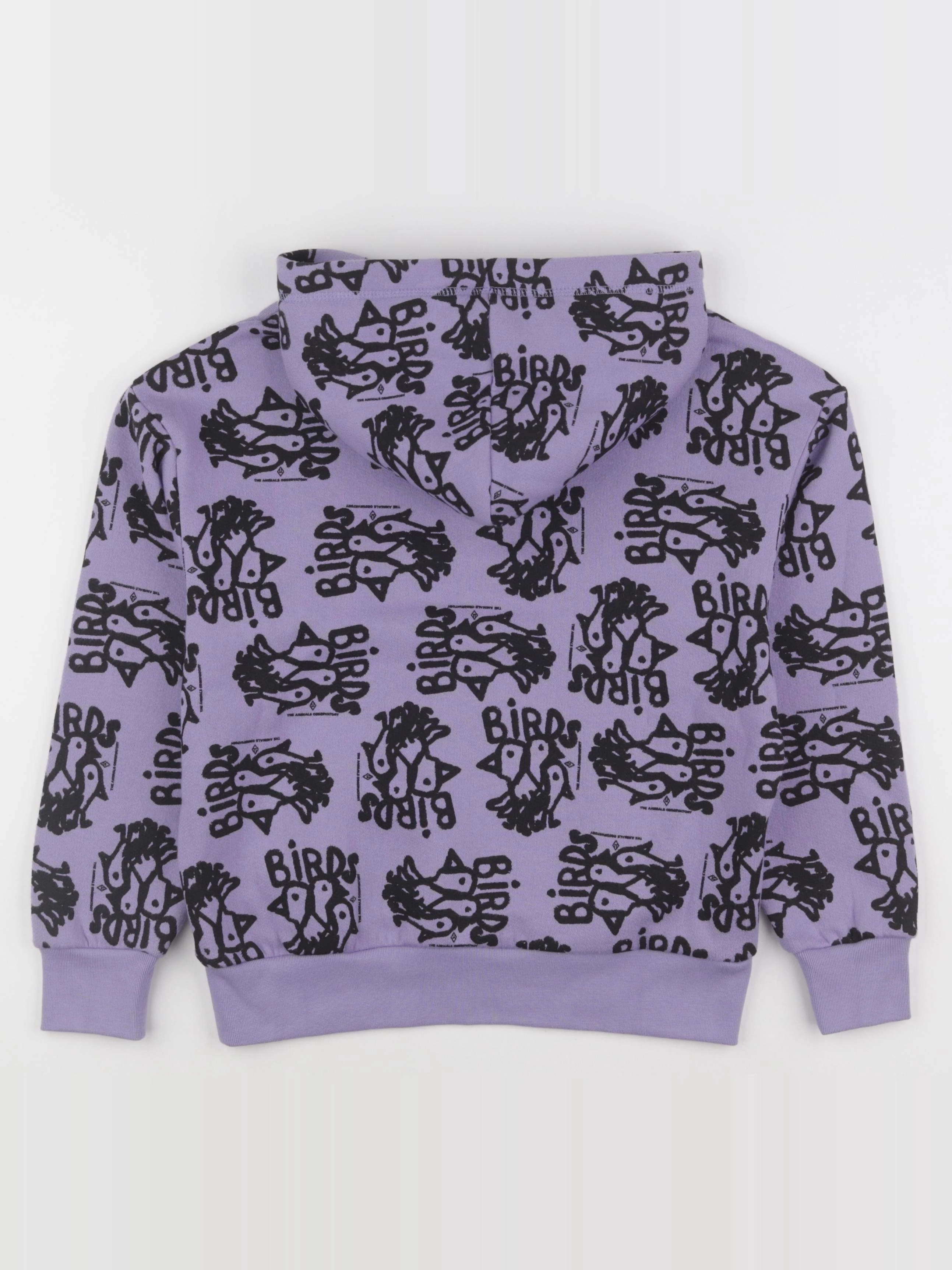 The animals observatory - sweat violet, noir - 8 ans