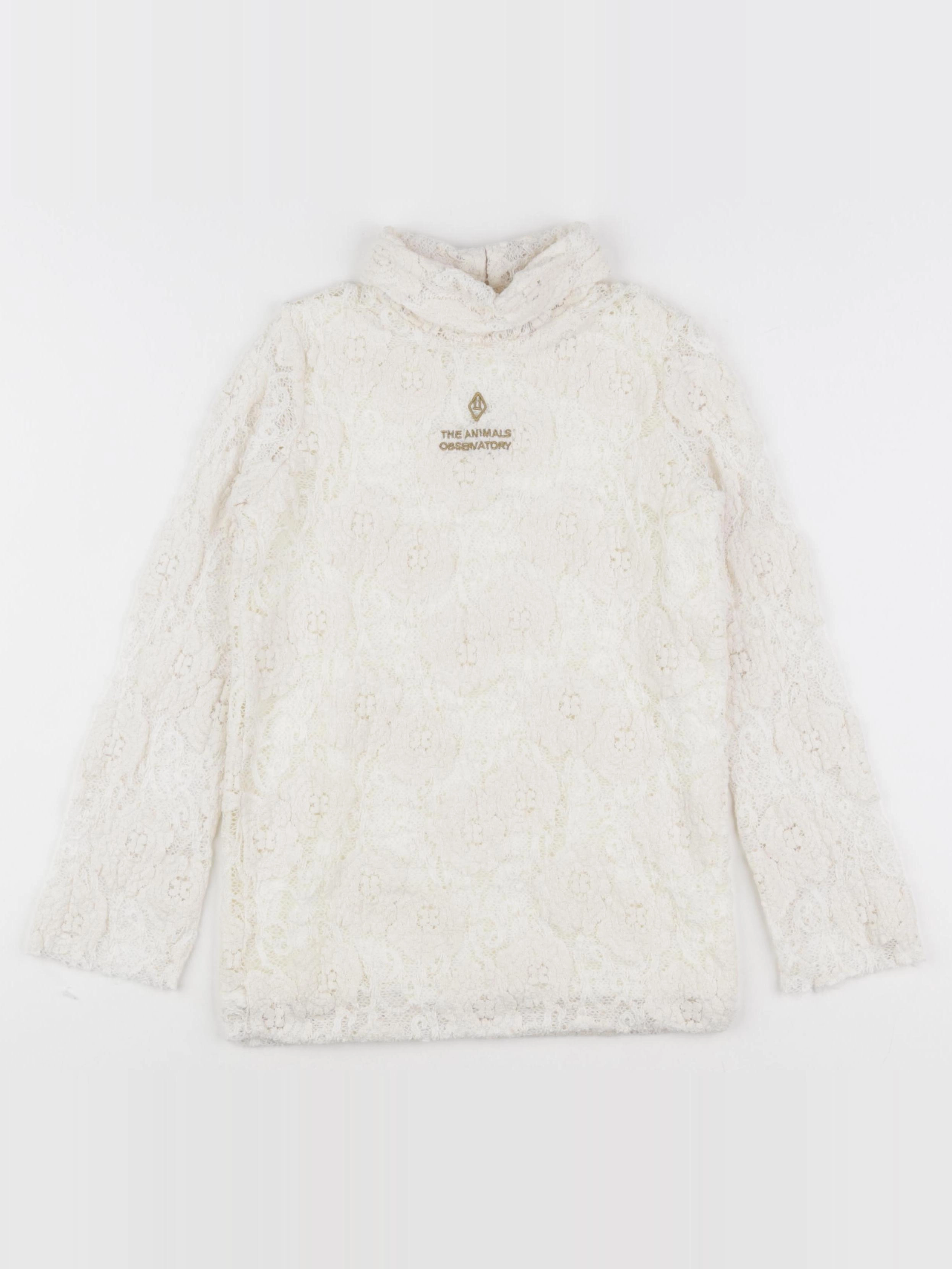 The animals observatory - blouse beige - 8 ans