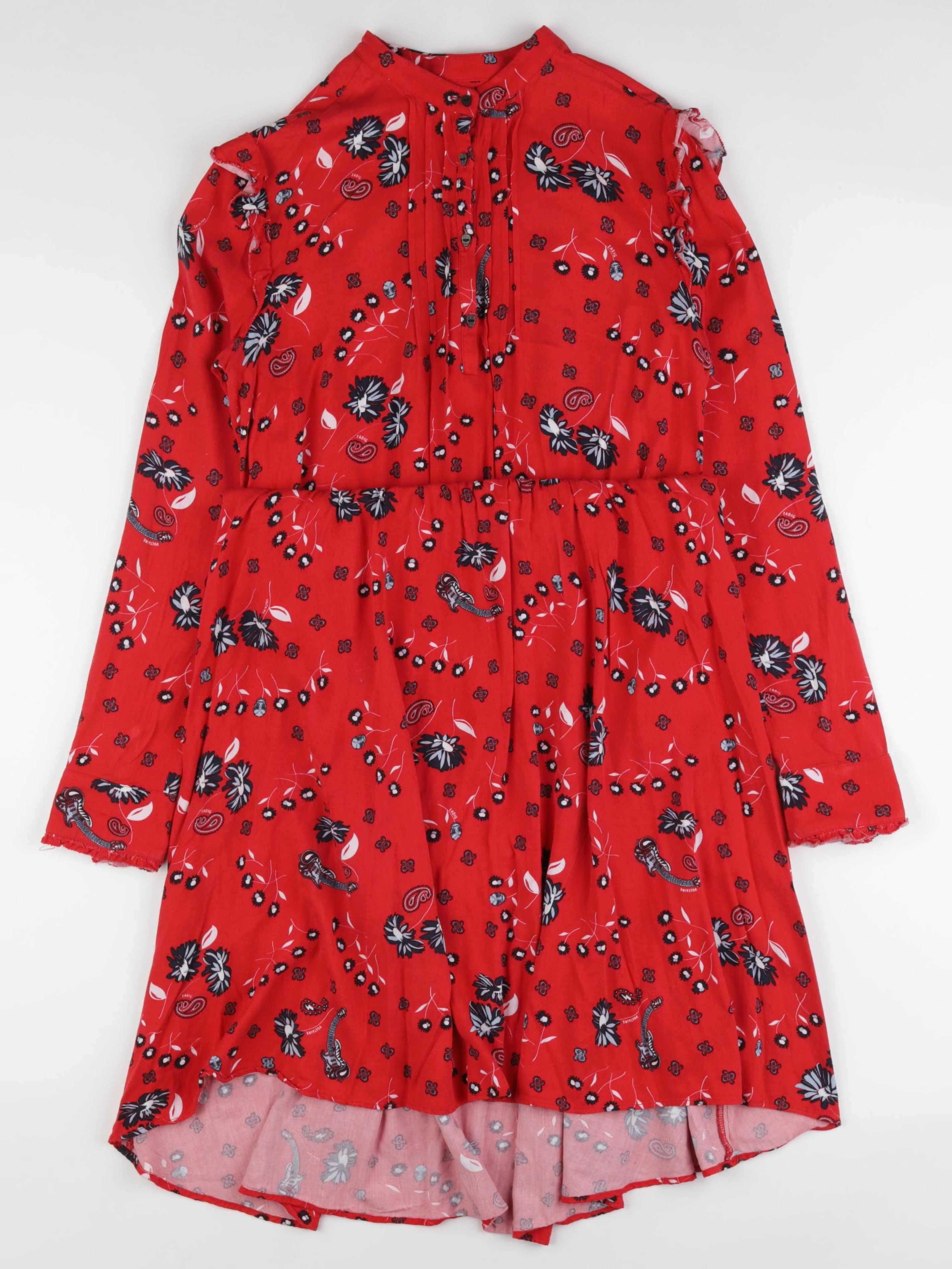 Zadig & Voltaire - robe rouge - 16 ans