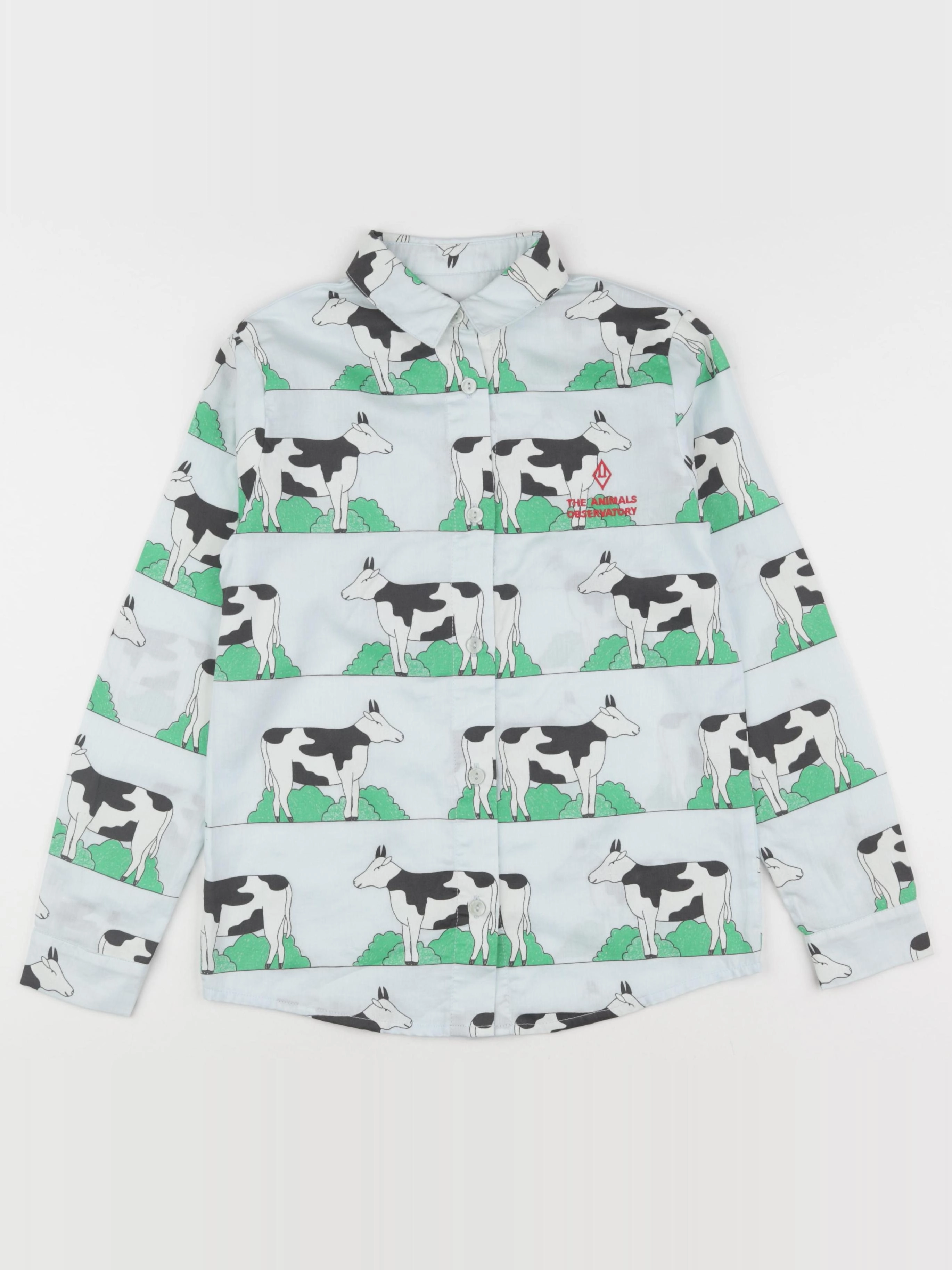 The animals observatory - chemise multicolore - 8 ans