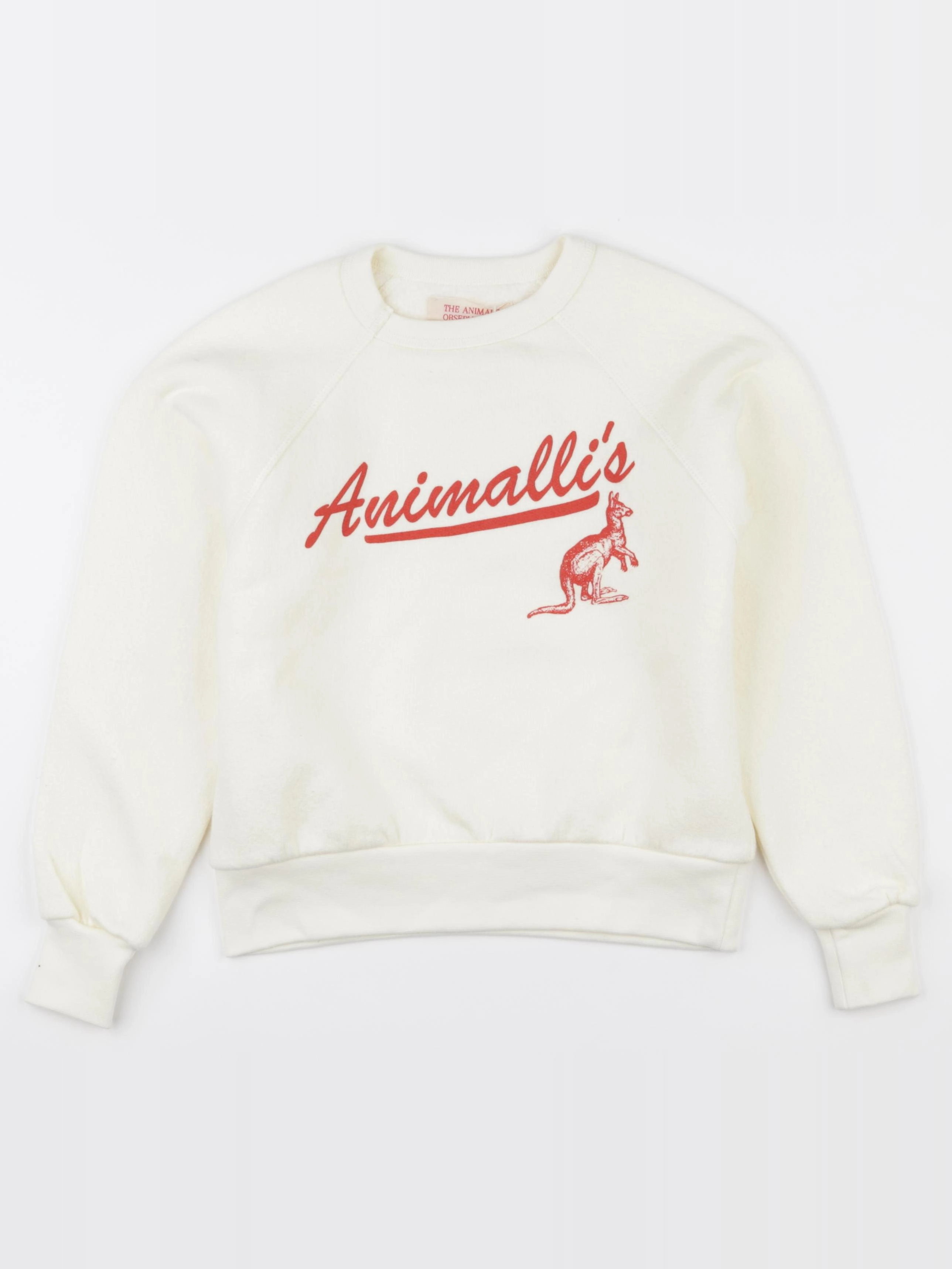 The animals observatory - sweat blanc - 8 ans