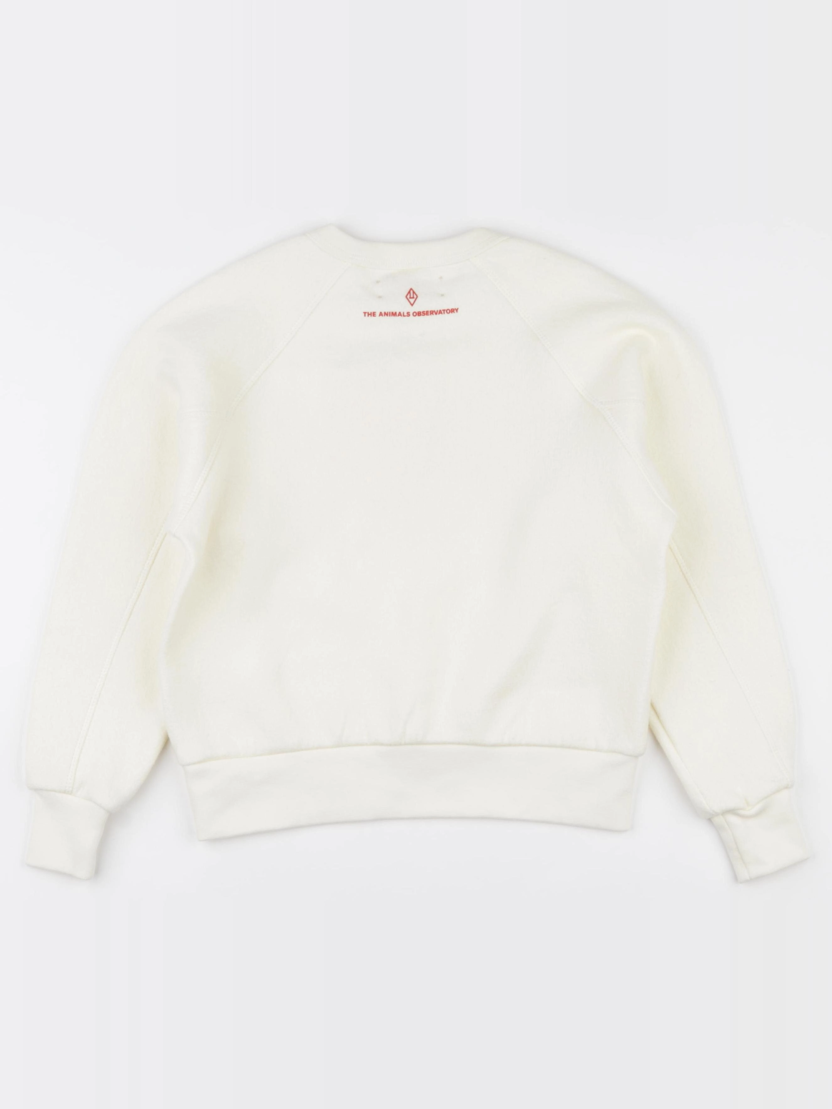 The animals observatory - sweat blanc - 8 ans