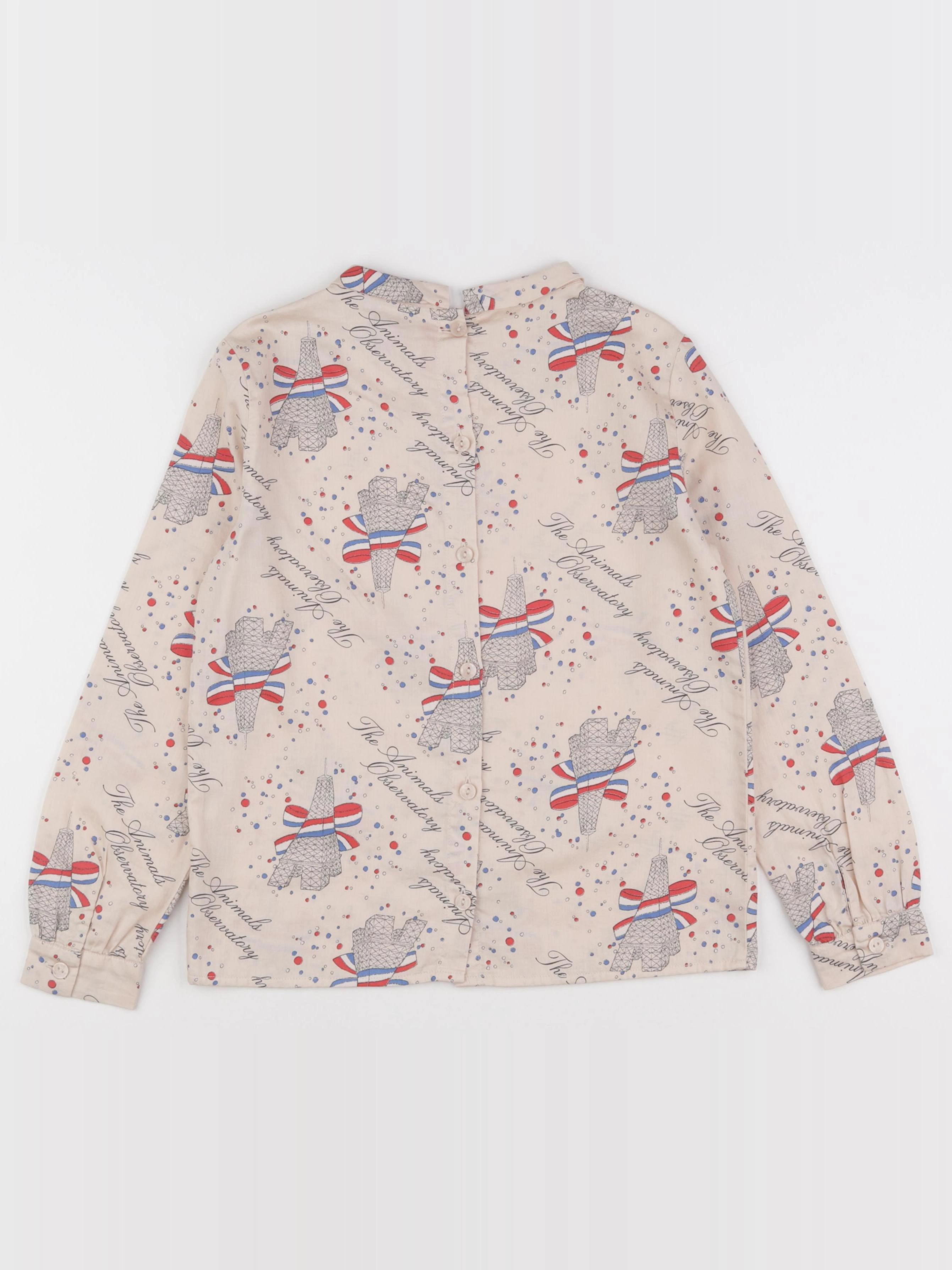 The animals observatory - blouse multicolore - 8 ans