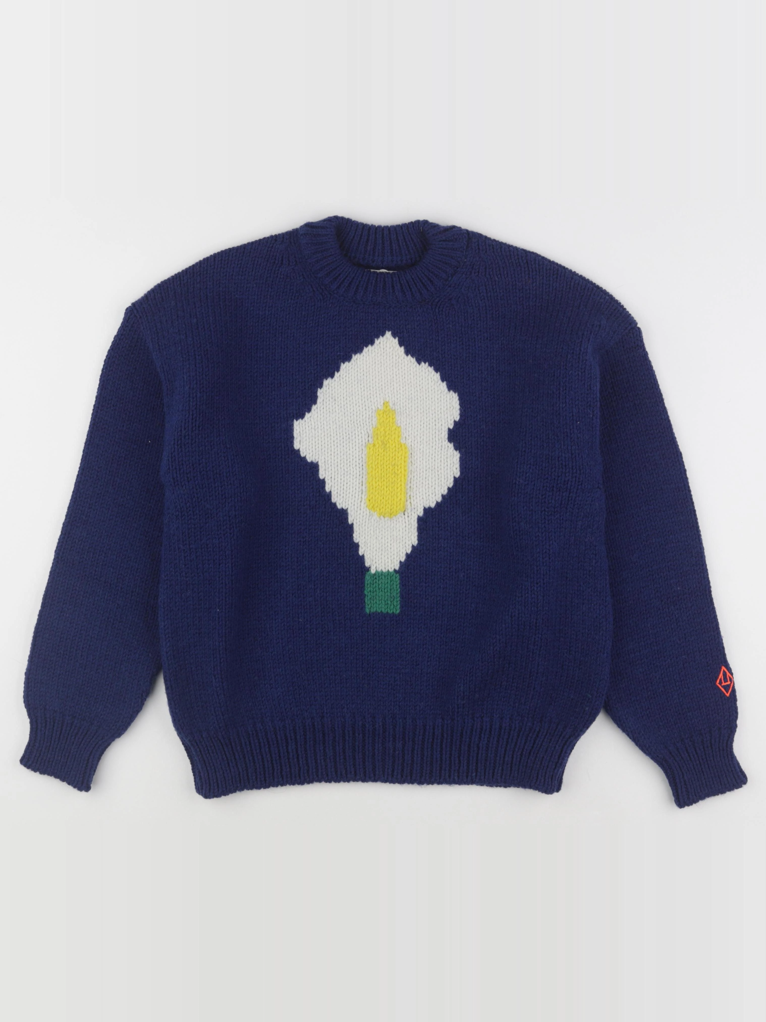 The animals observatory - Flower Bull Kids Sweater - 10 ans