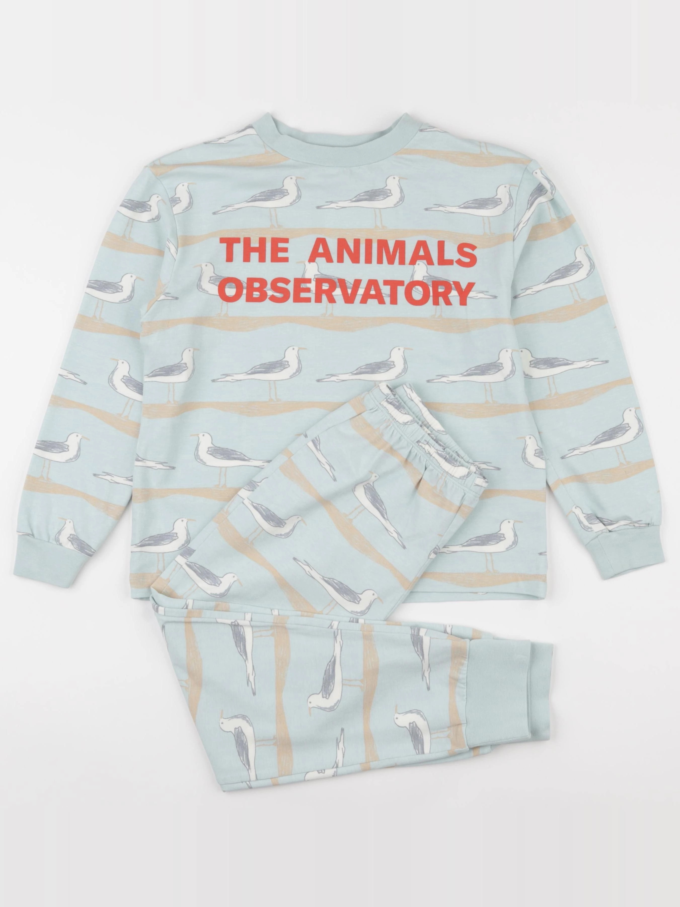 The animals observatory - pyjama coton bleu - 8 ans