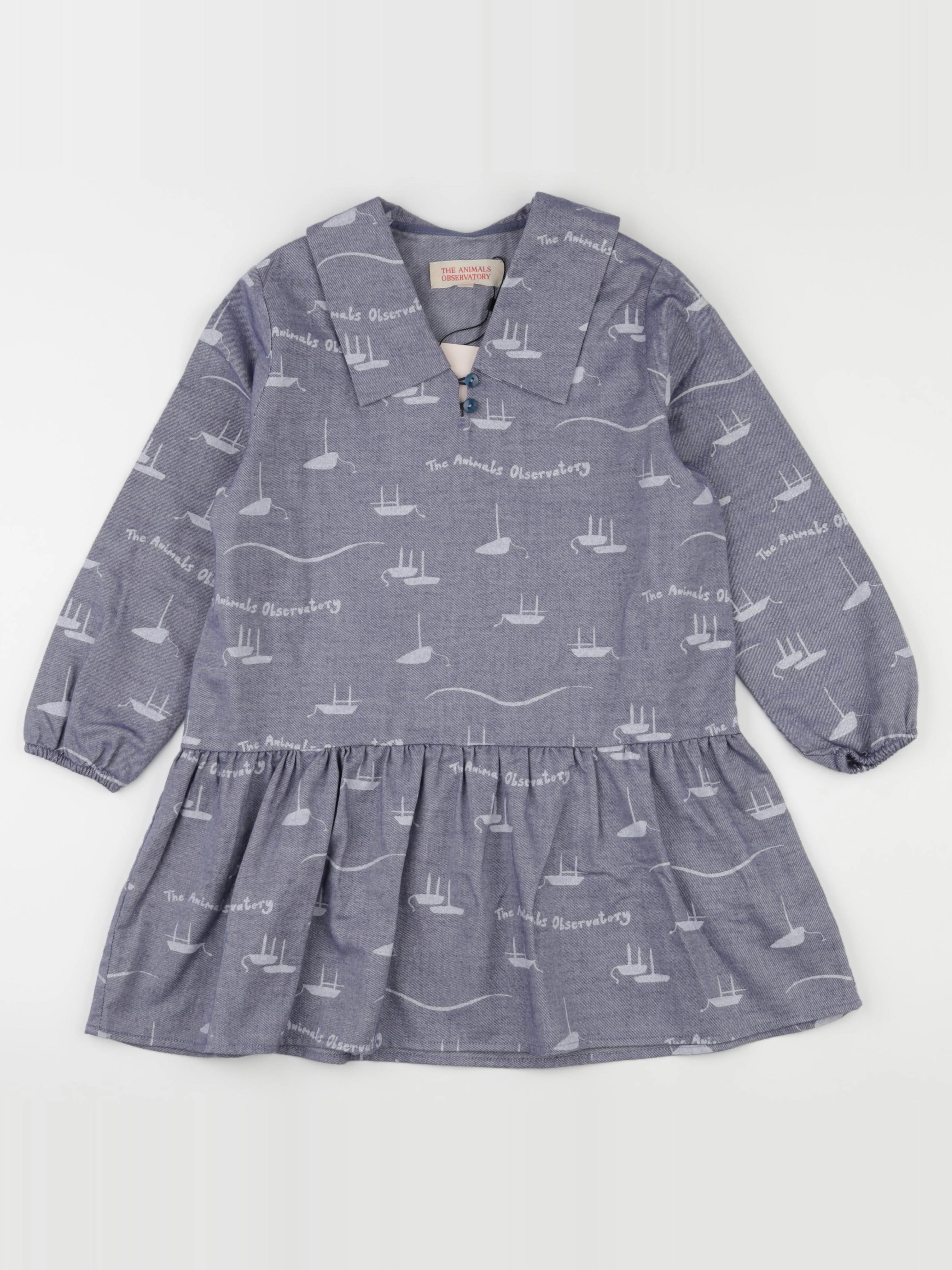 The animals observatory - robe bleu - 8 ans