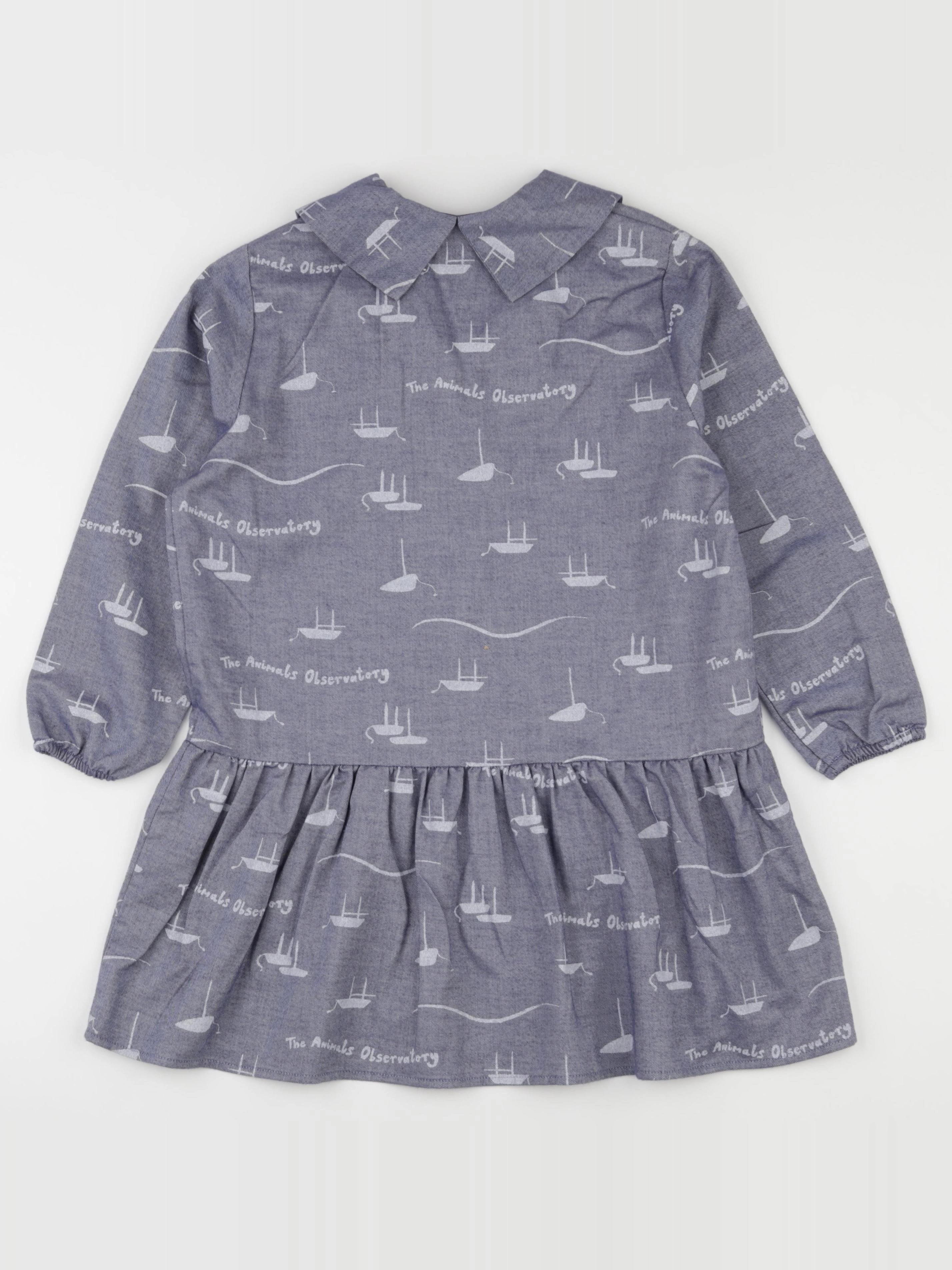 The animals observatory - robe bleu - 8 ans