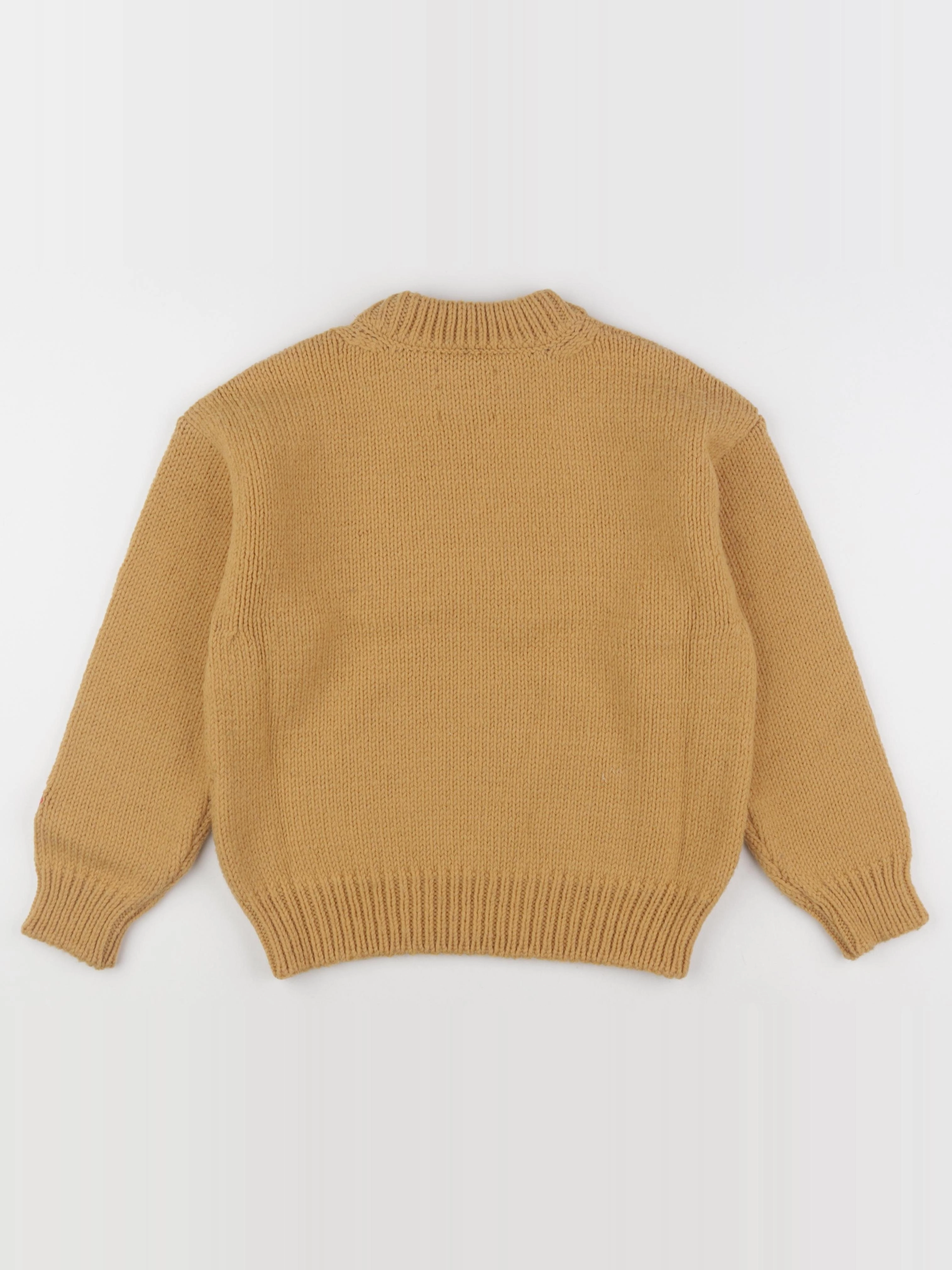 The animals observatory - Flower Bull Kids Sweater Beige - 3 ans