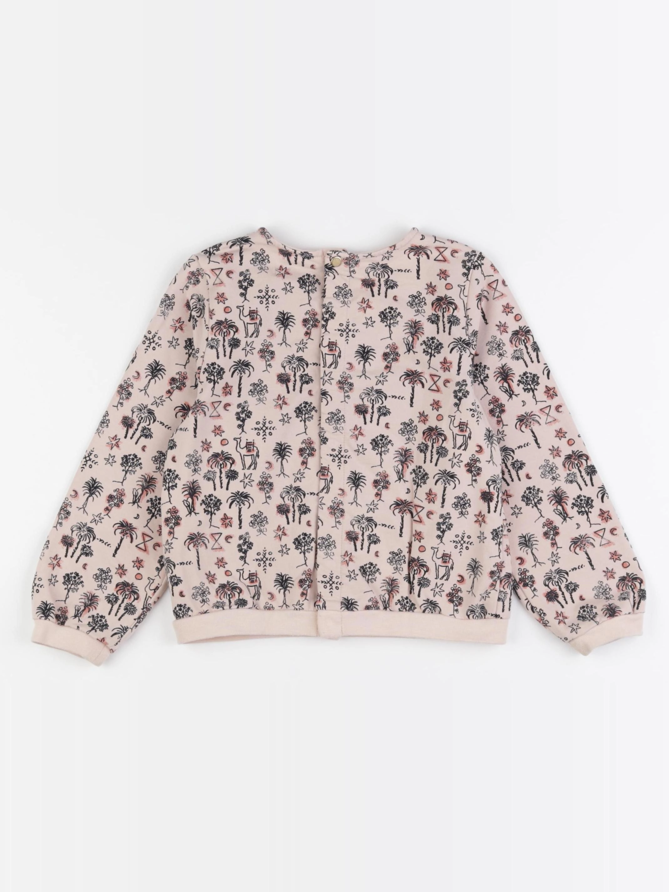 IKKS - sweat imprimé au dos rose - 3 ans