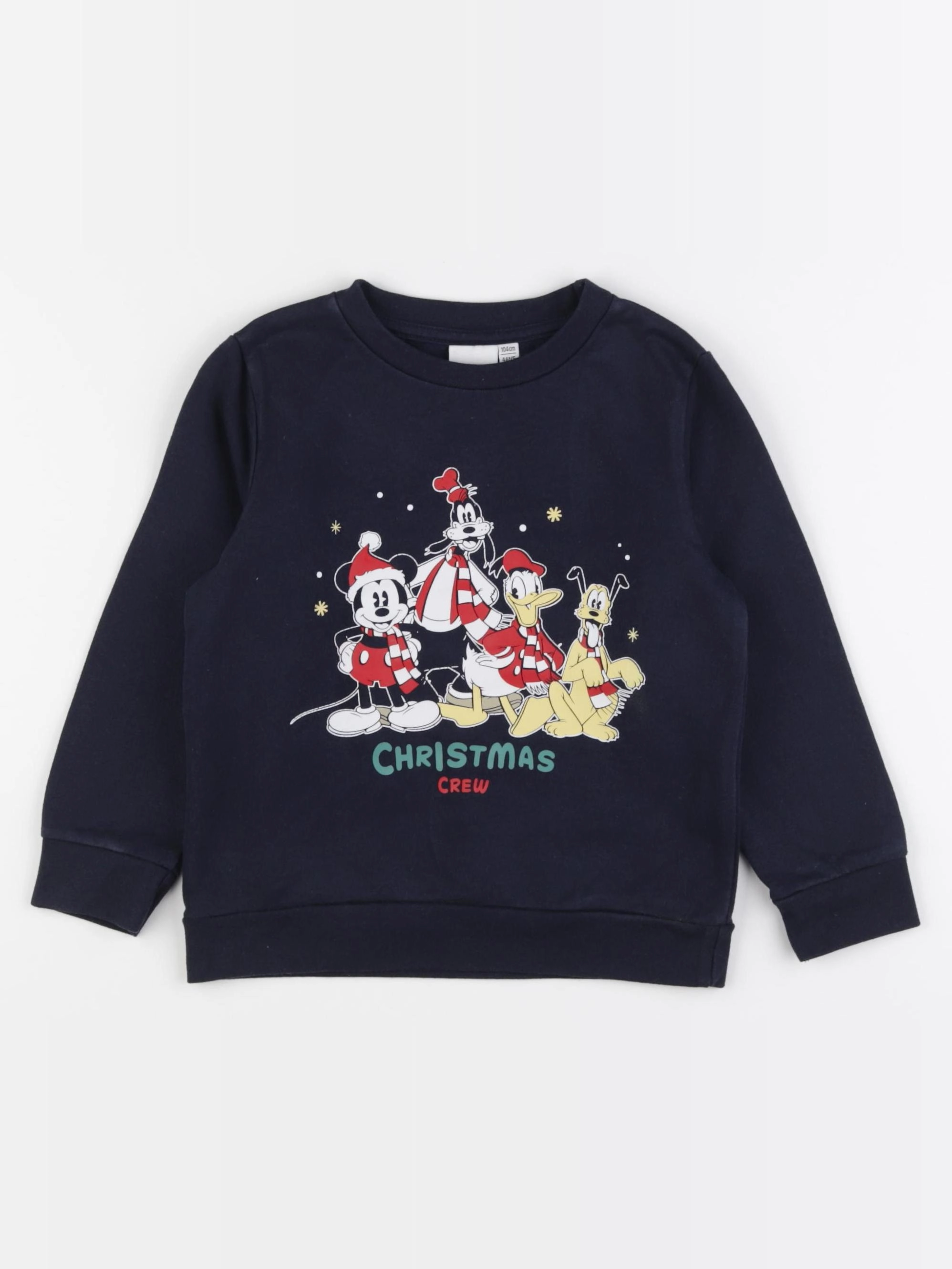 Vertbaudet - sweat bleu - 4 ans