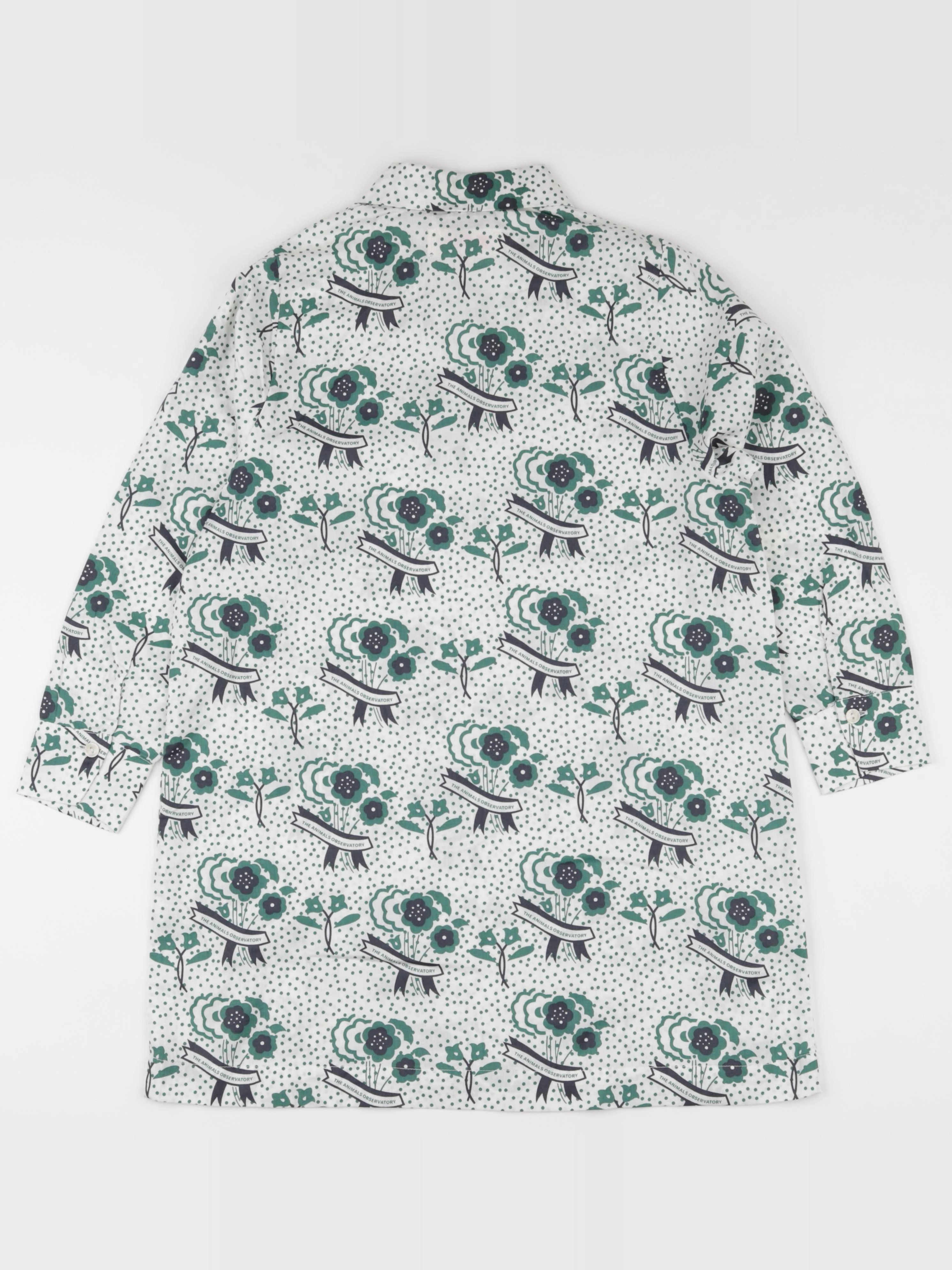The animals observatory - robe vert - 8 ans