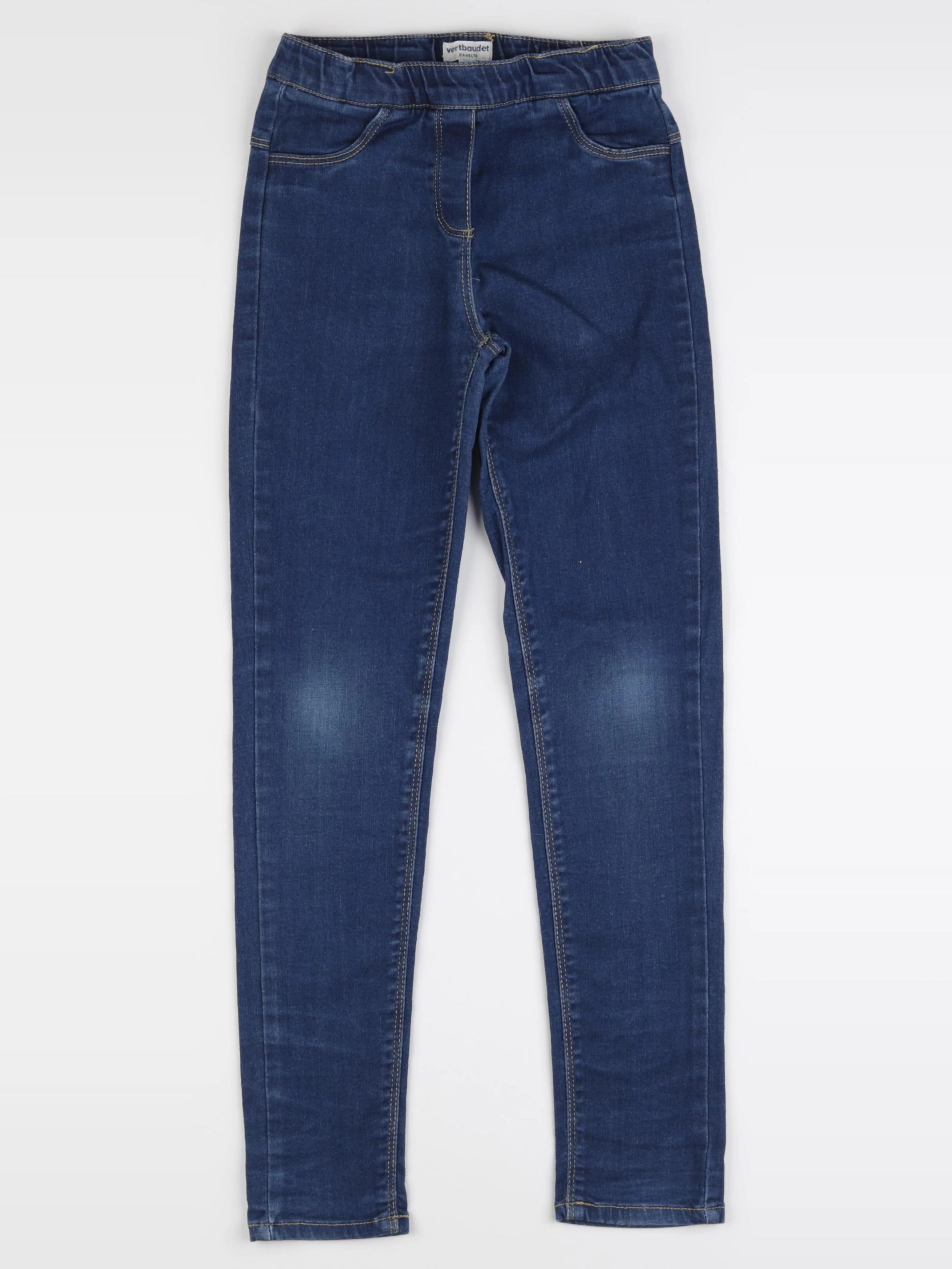 Vertbaudet - jegging bleu - 9 ans