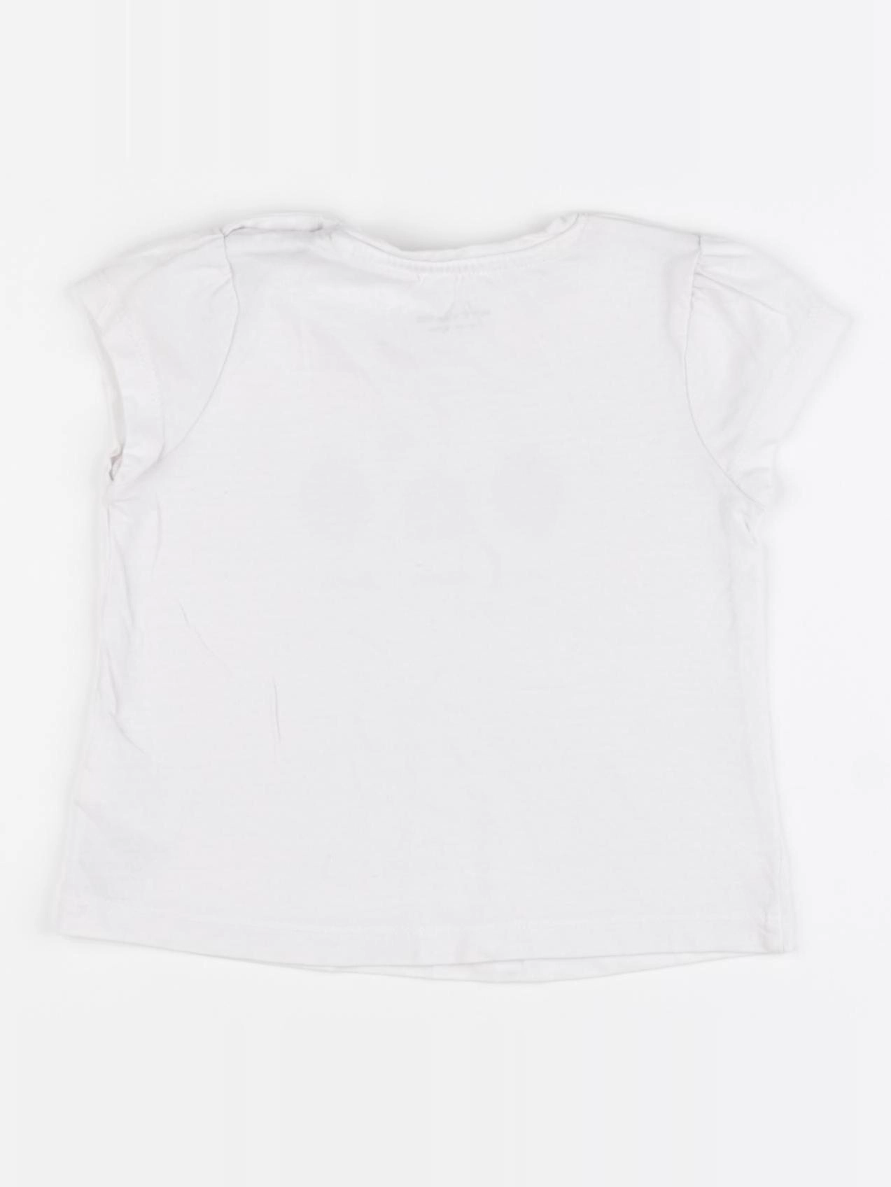 Vertbaudet - tee-shirt blanc - 6 mois