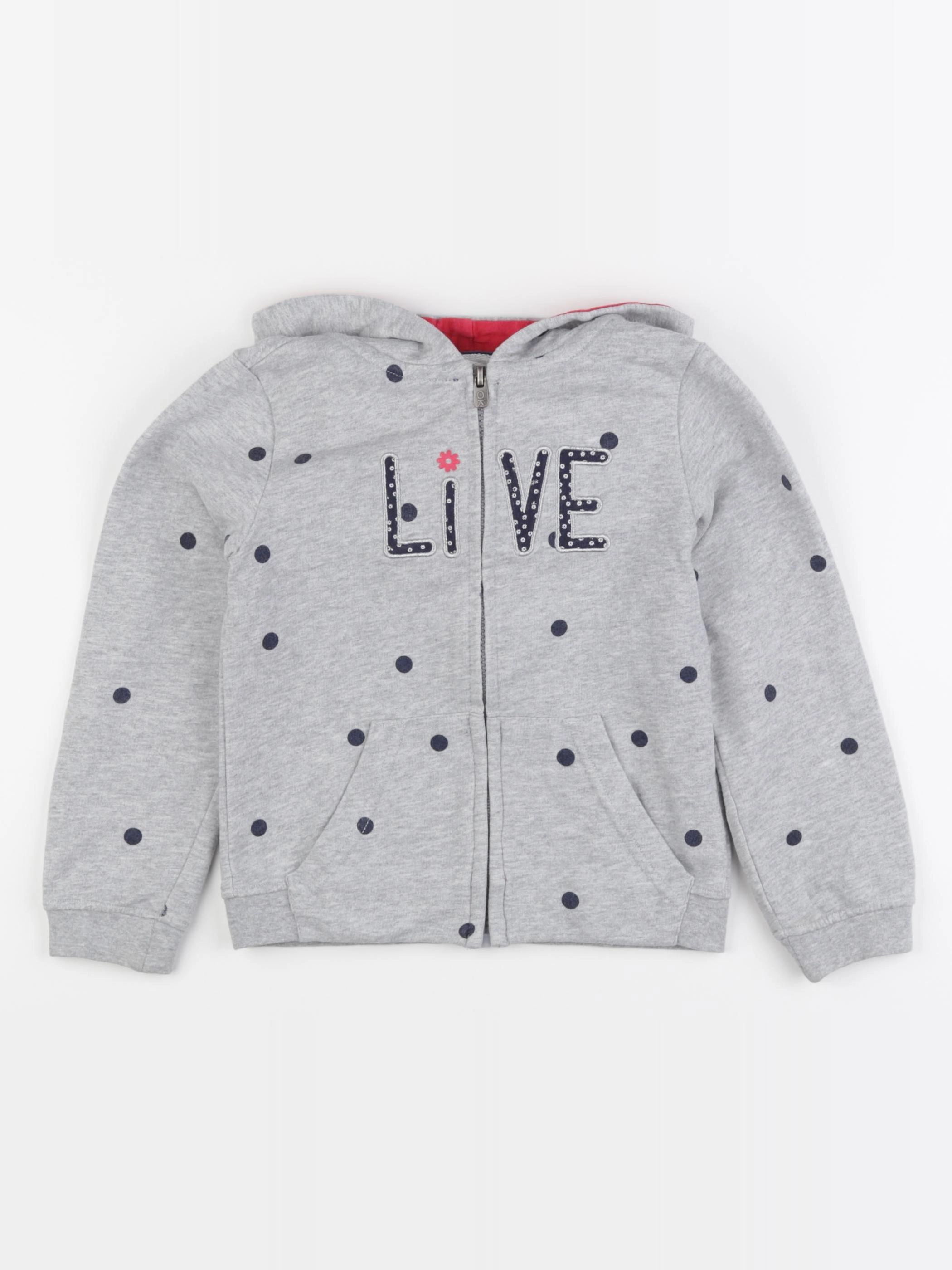 Okaidi - sweat gris - 5 ans