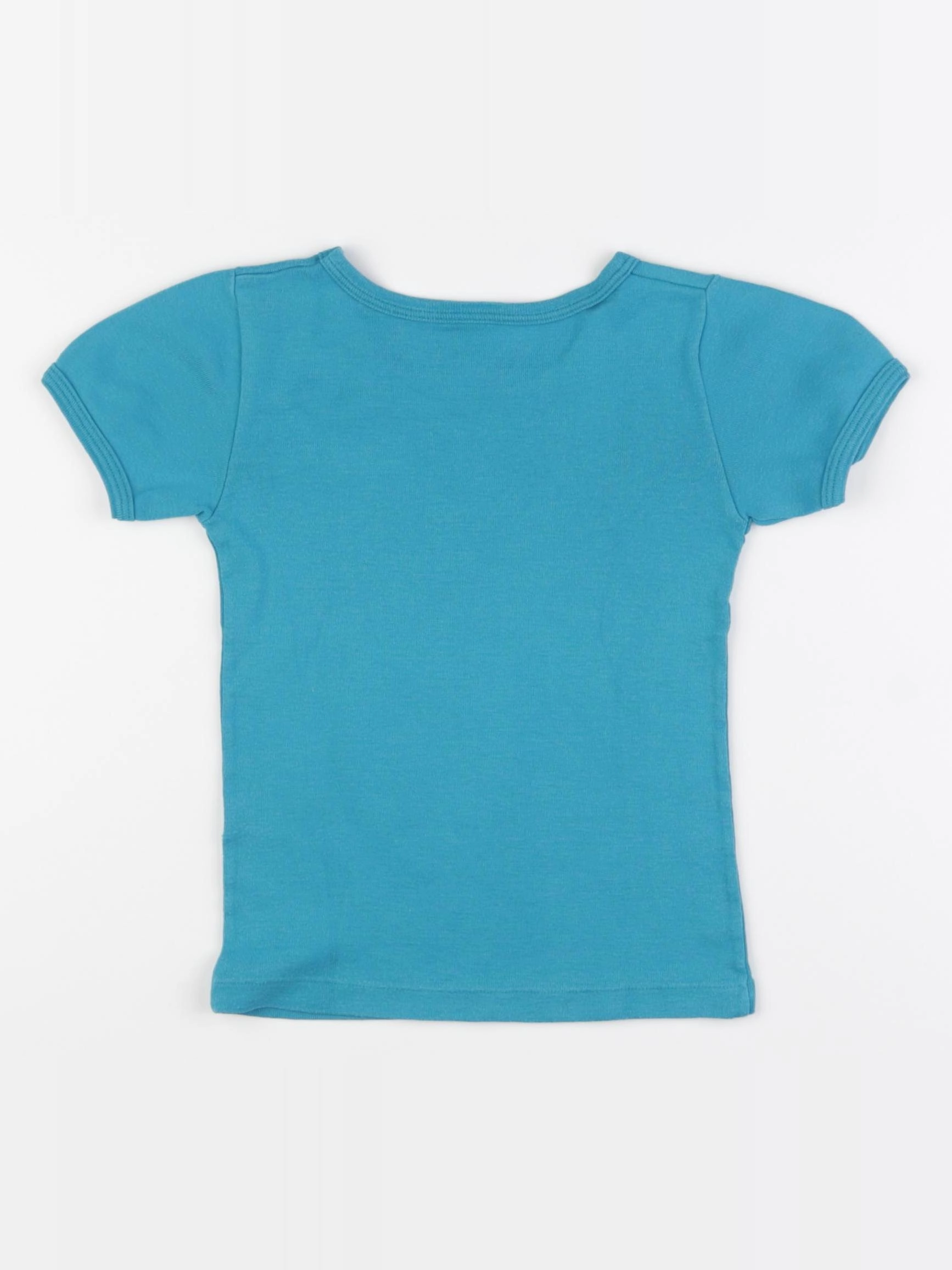 Petit Bateau - maillot de corps bleu - 5 ans