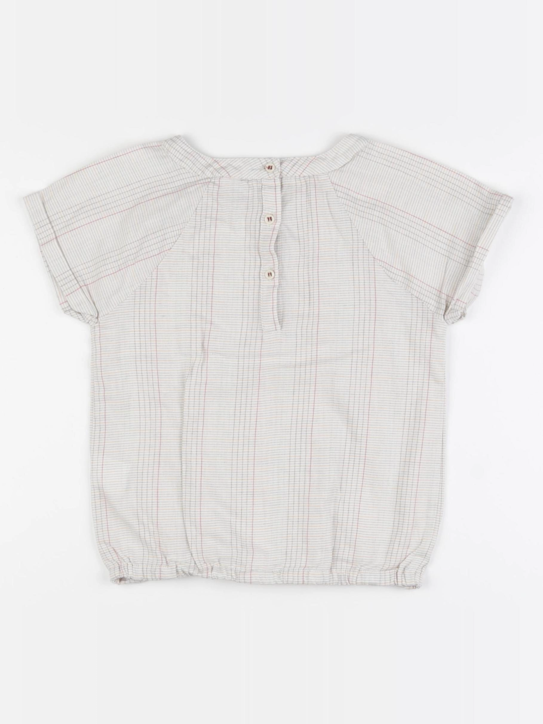 Monoprix - blouse beige - 6 ans