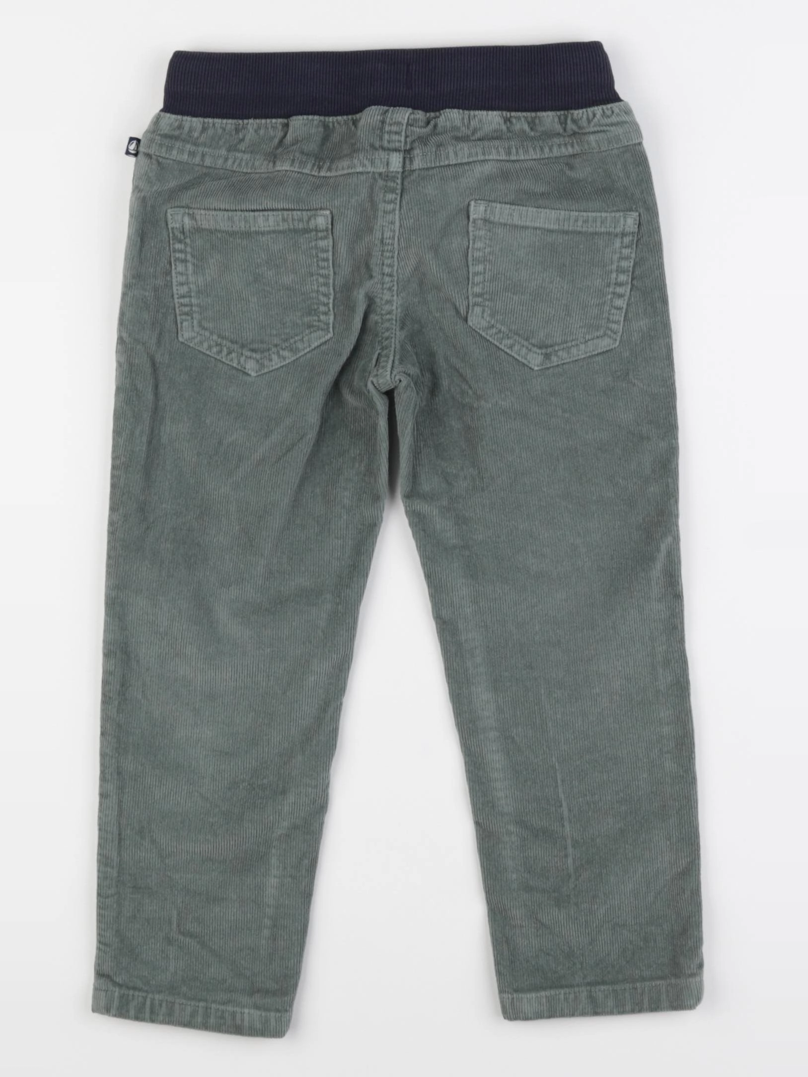 Petit Bateau - pantalon vert - 3 ans
