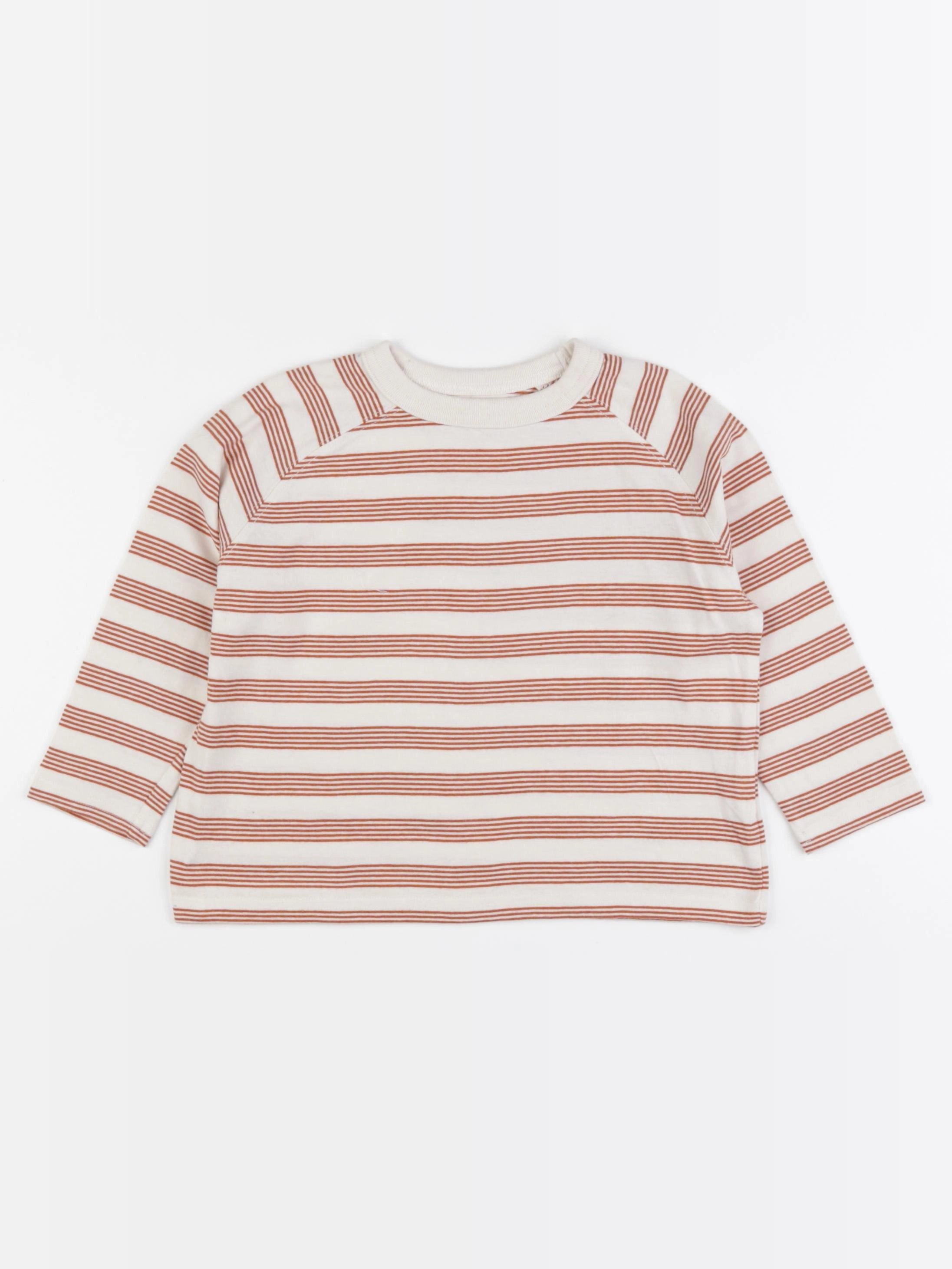 Monoprix - tee-shirt beige, marron - 3 ans