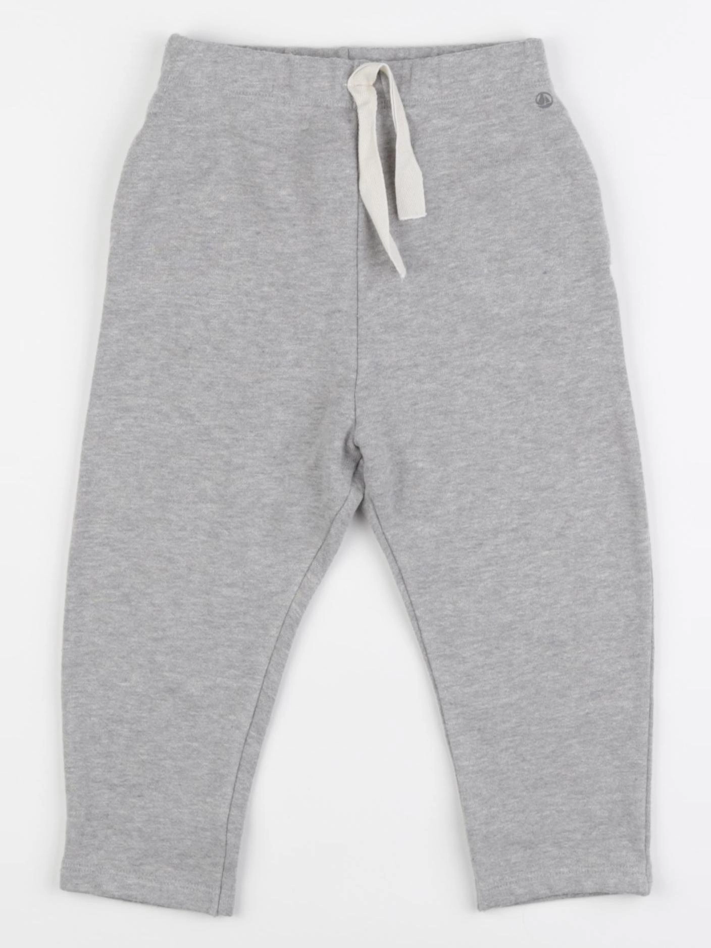 Petit Bateau - pantalon gris - 24 mois