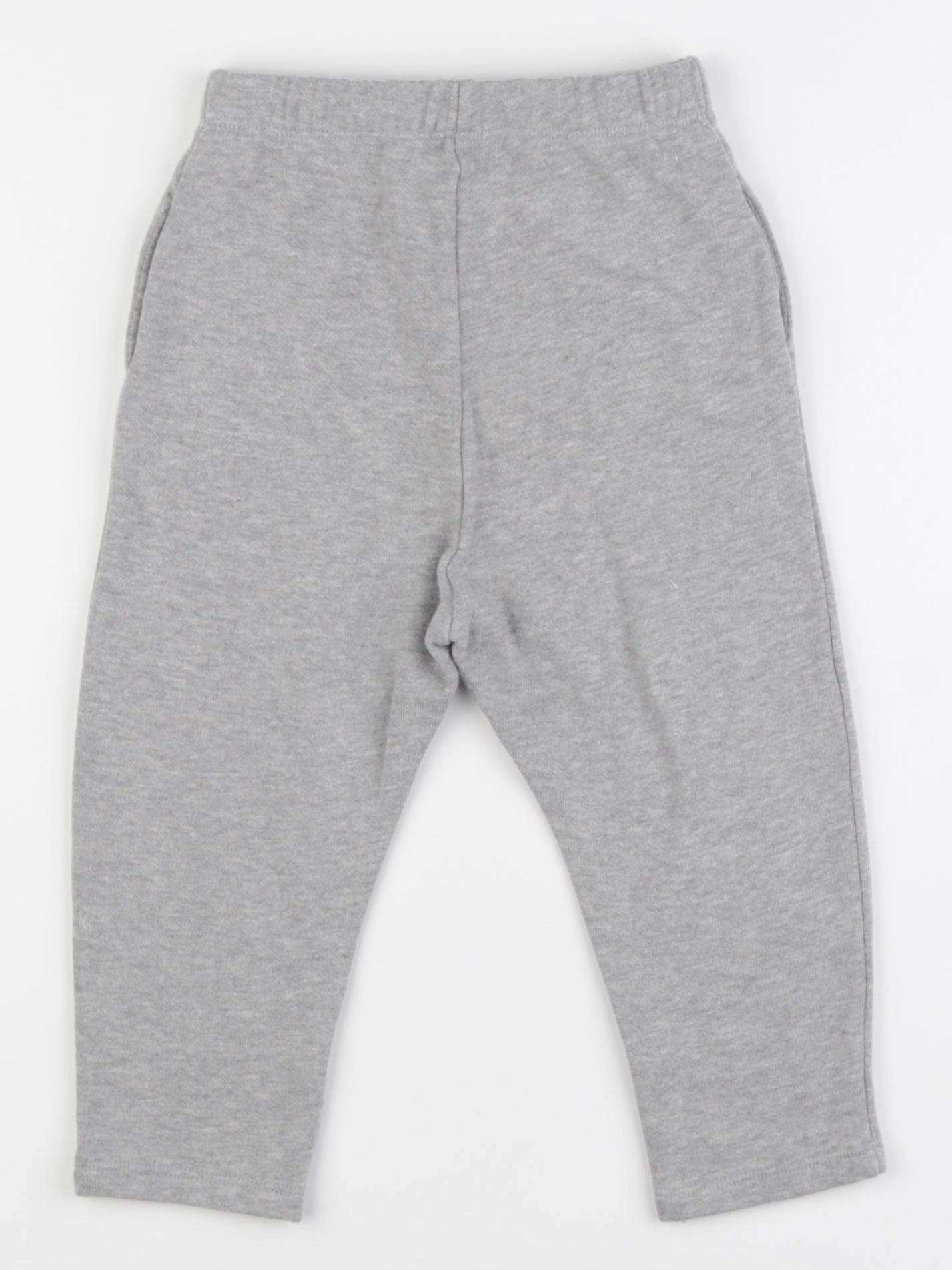 Petit Bateau - pantalon gris - 24 mois