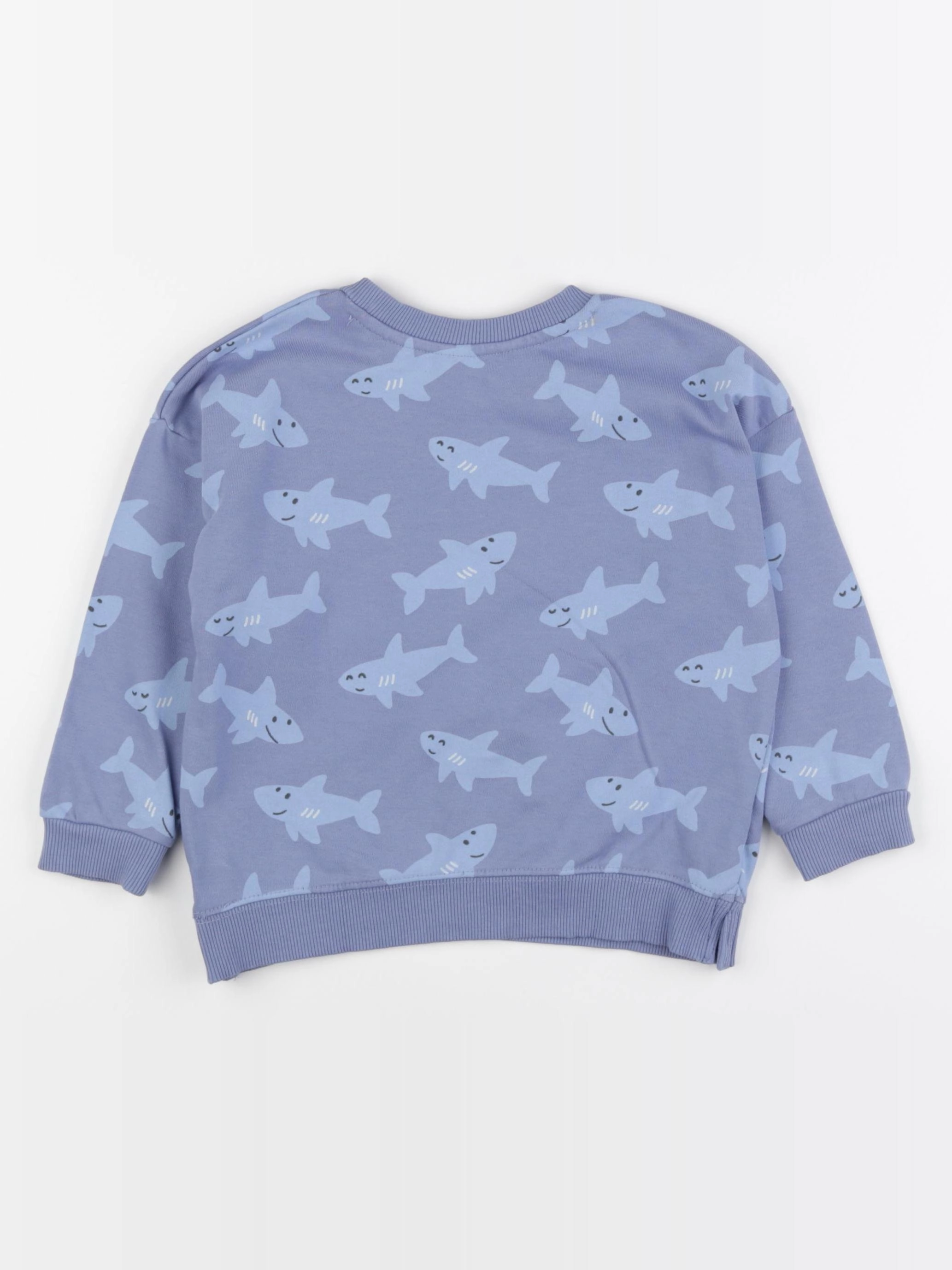 Mango - sweat bleu - 3/4 ans