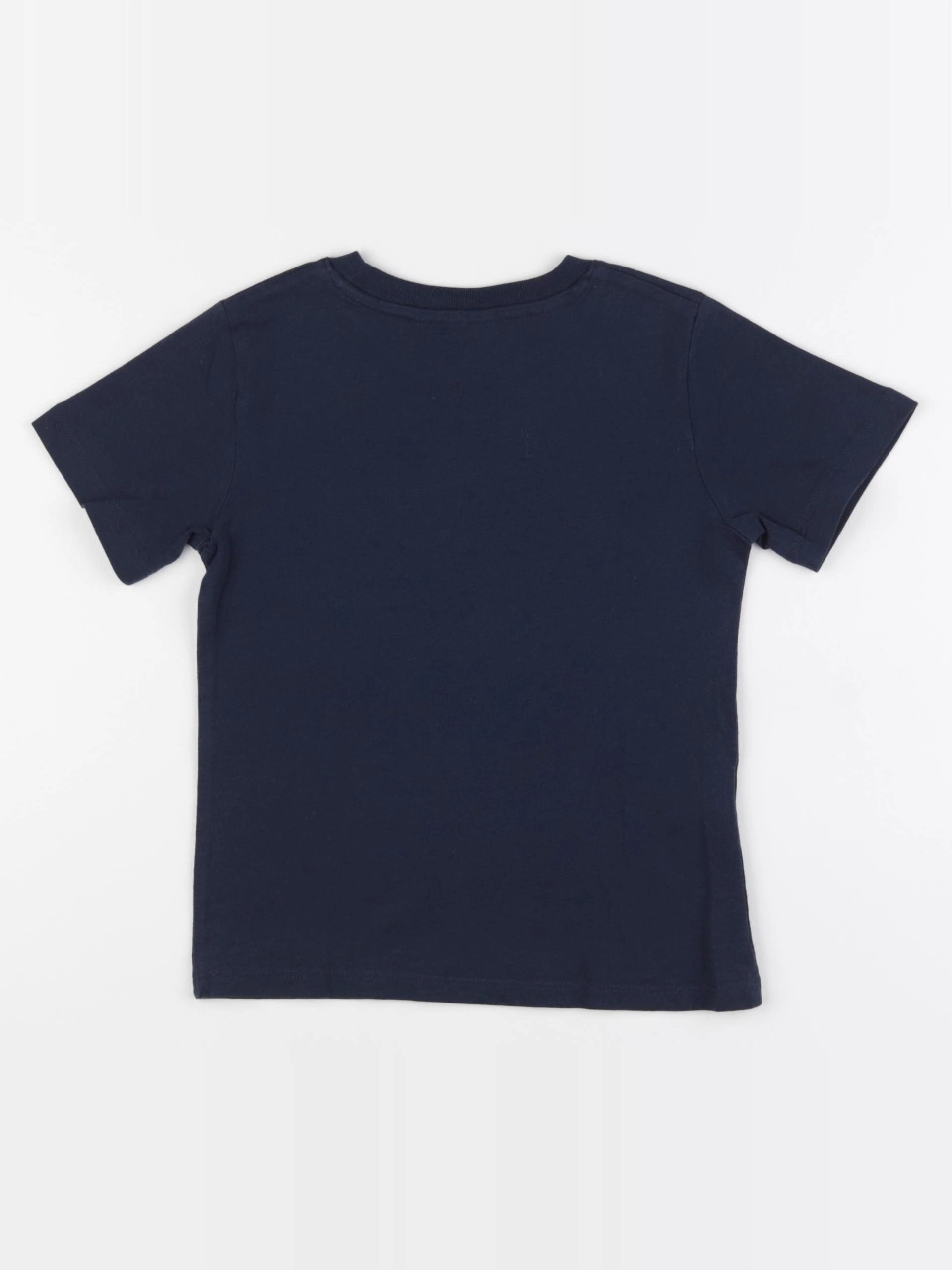 Mango - tee-shirt bleu - 3/4 ans