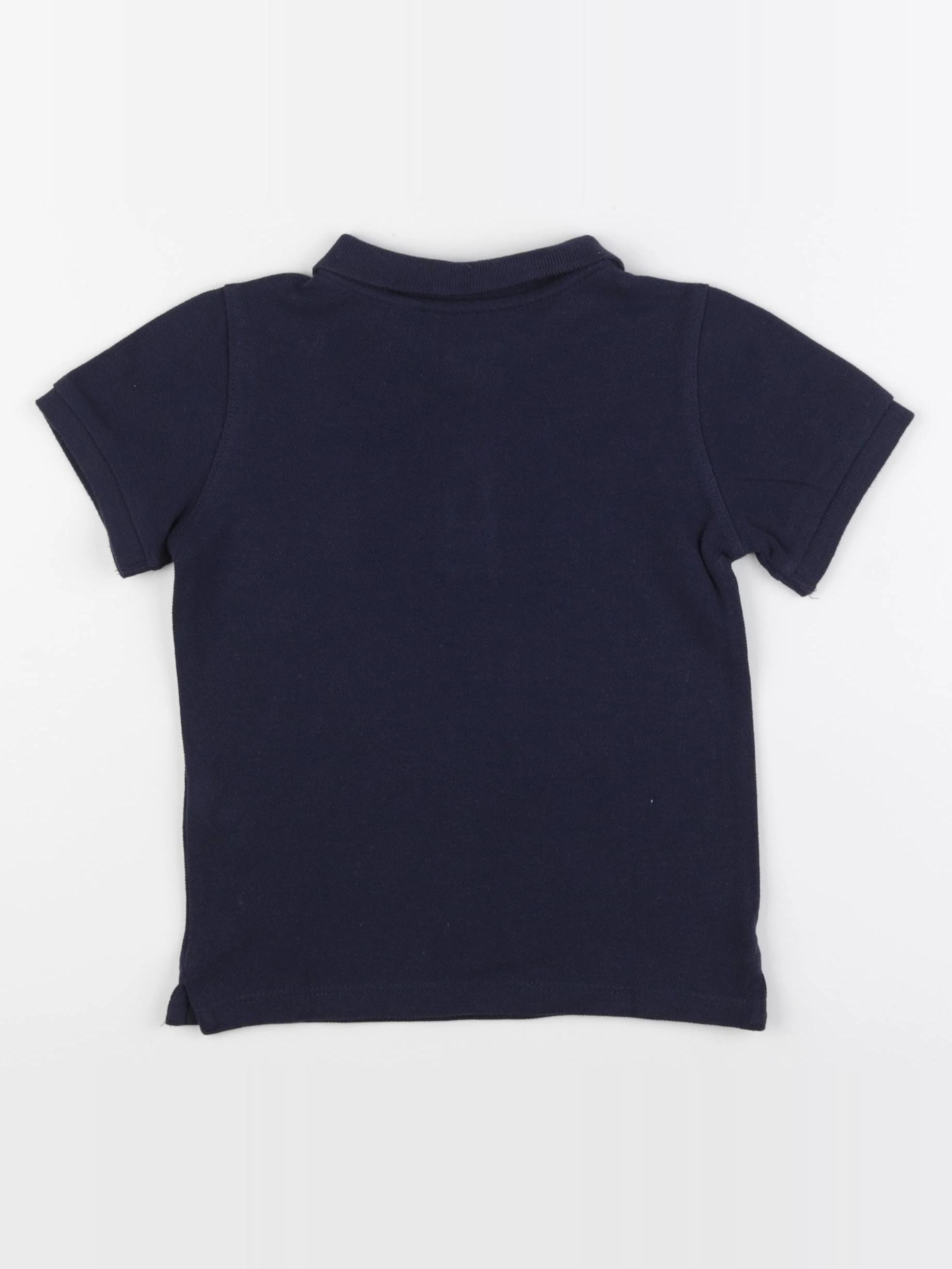 Okaidi - polo bleu - 4 ans