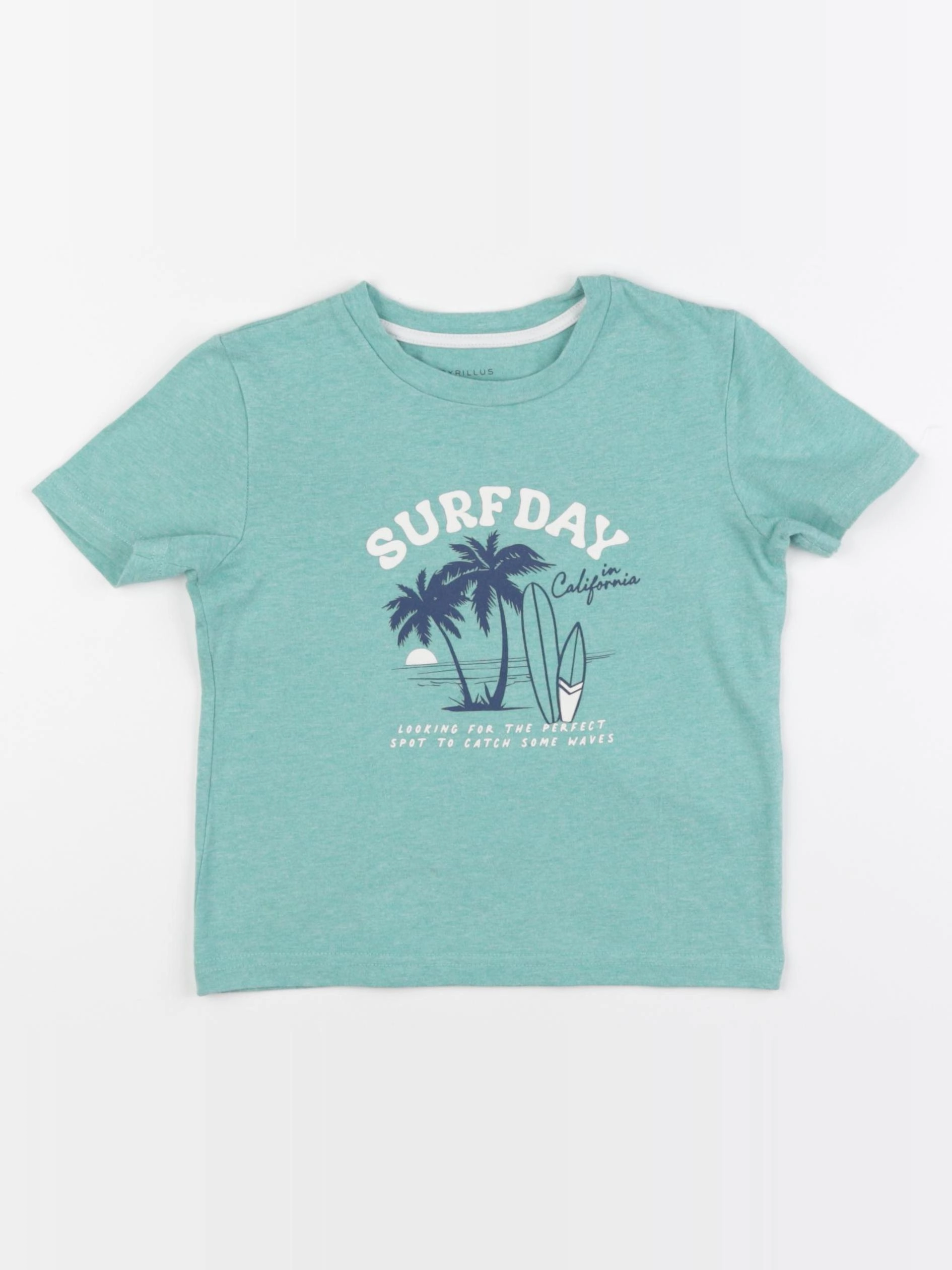 Cyrillus - tee-shirt vert - 4 ans