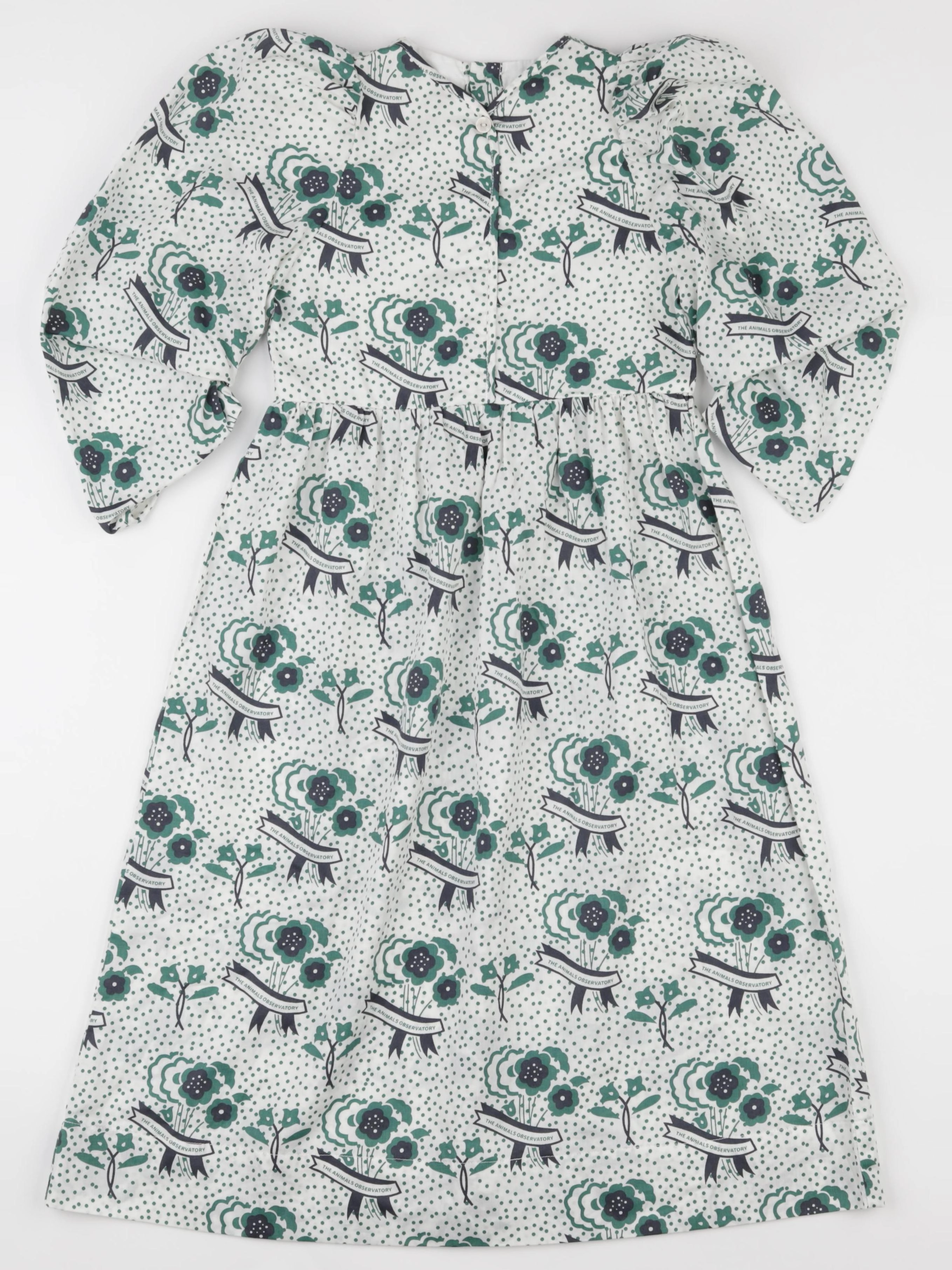 The animals observatory - robe vert - 8 ans