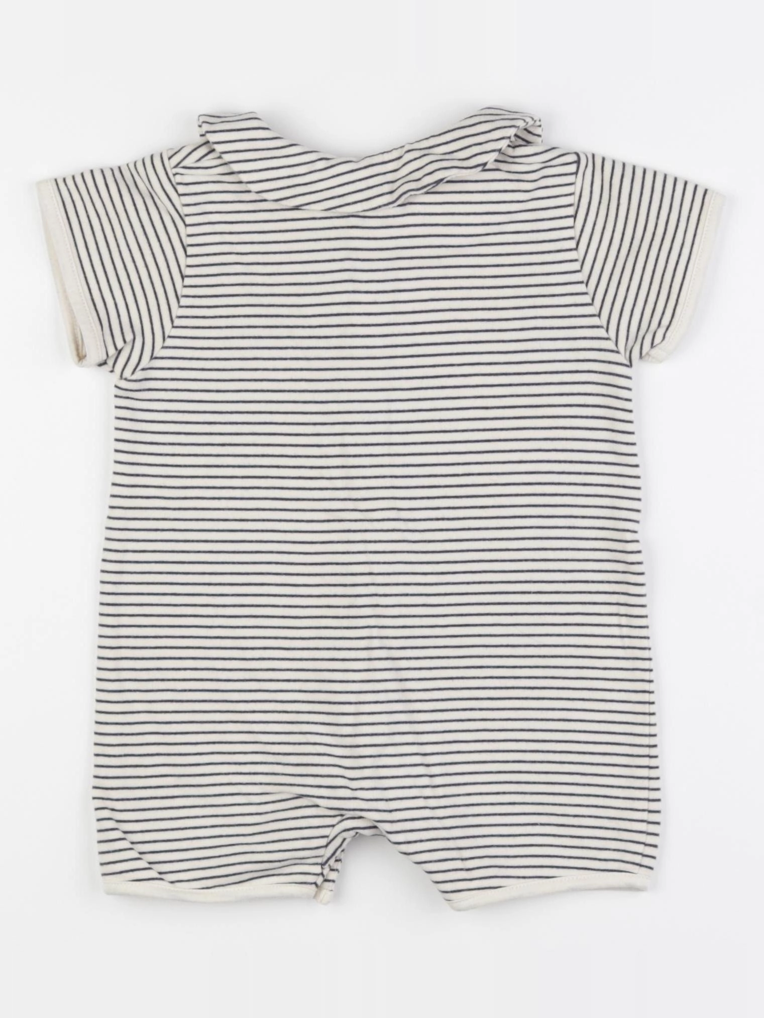 Vertbaudet - combinaison beige, bleu - 18 mois