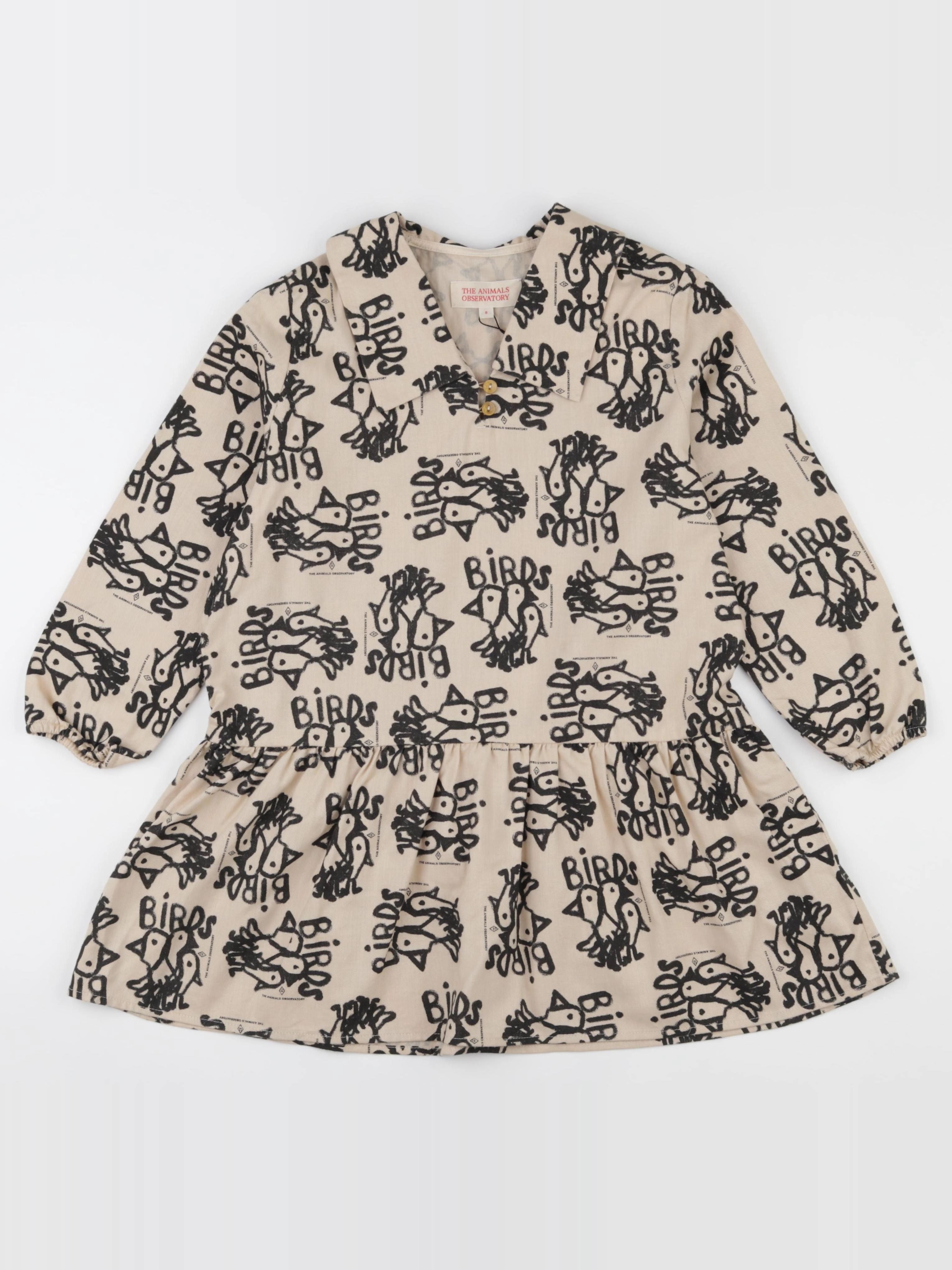 The animals observatory - robe marron - 8 ans