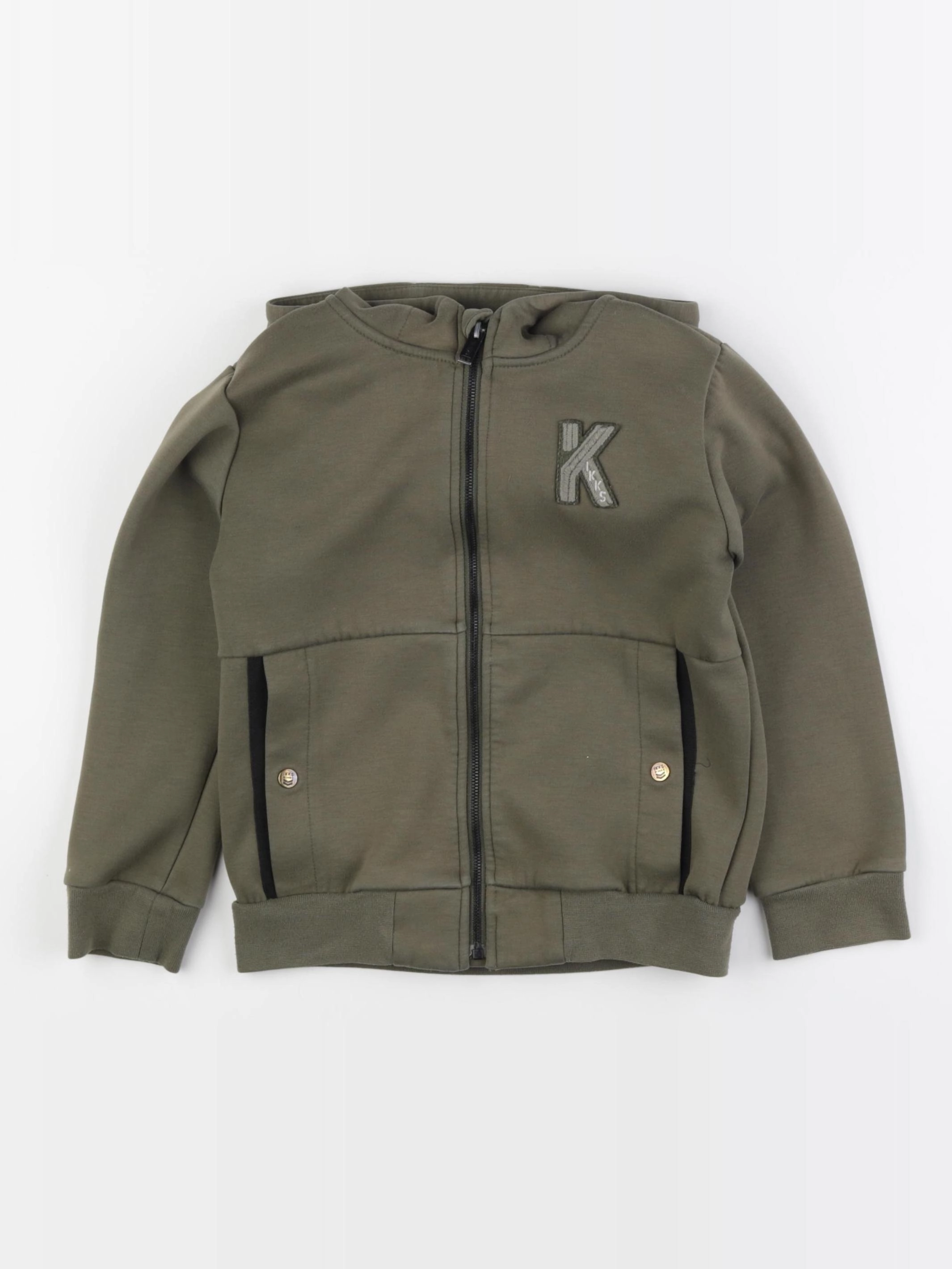 IKKS - sweat imprimé au dos vert - 6 ans