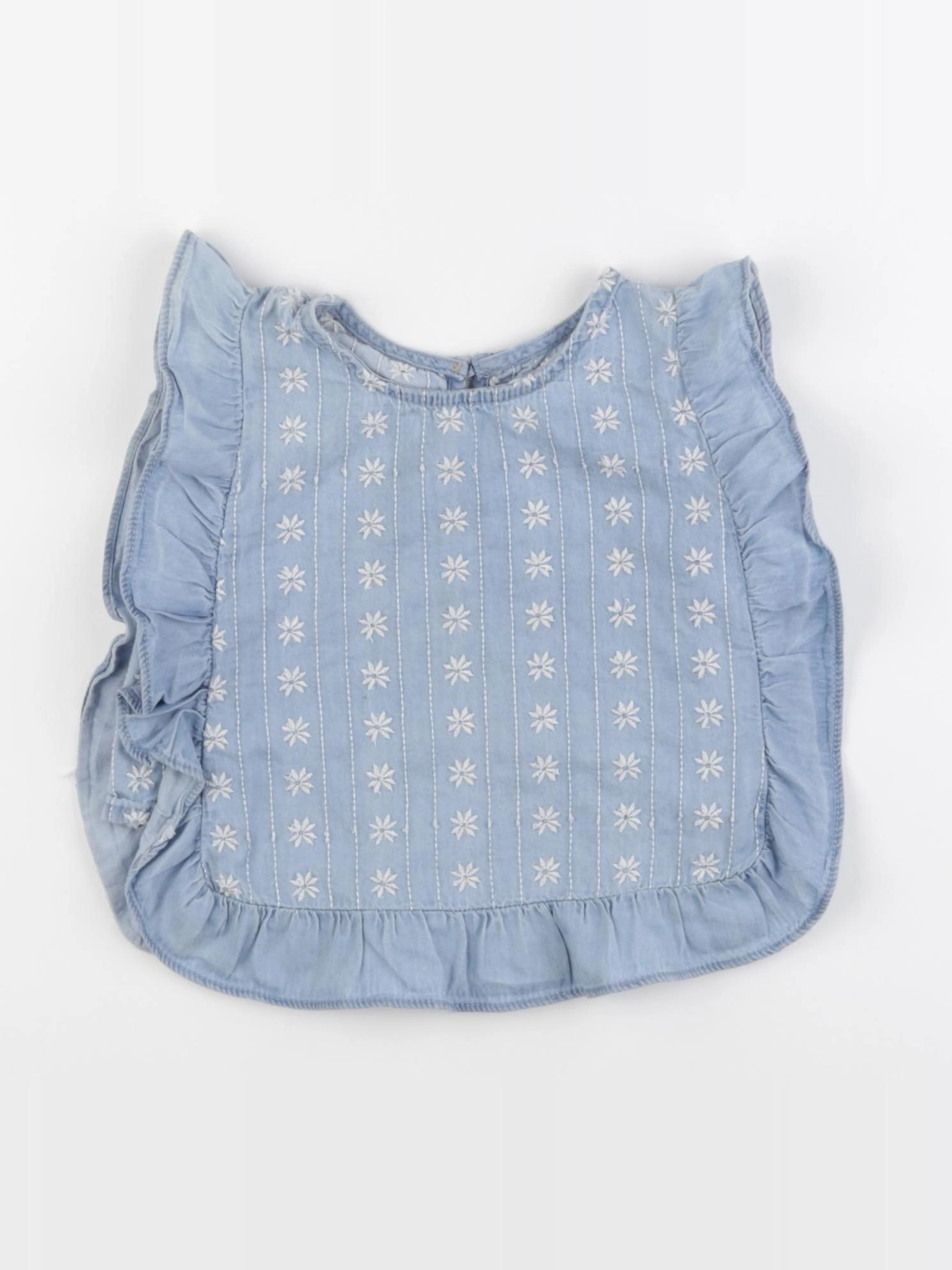 Zara - blouse bleu - 3 ans