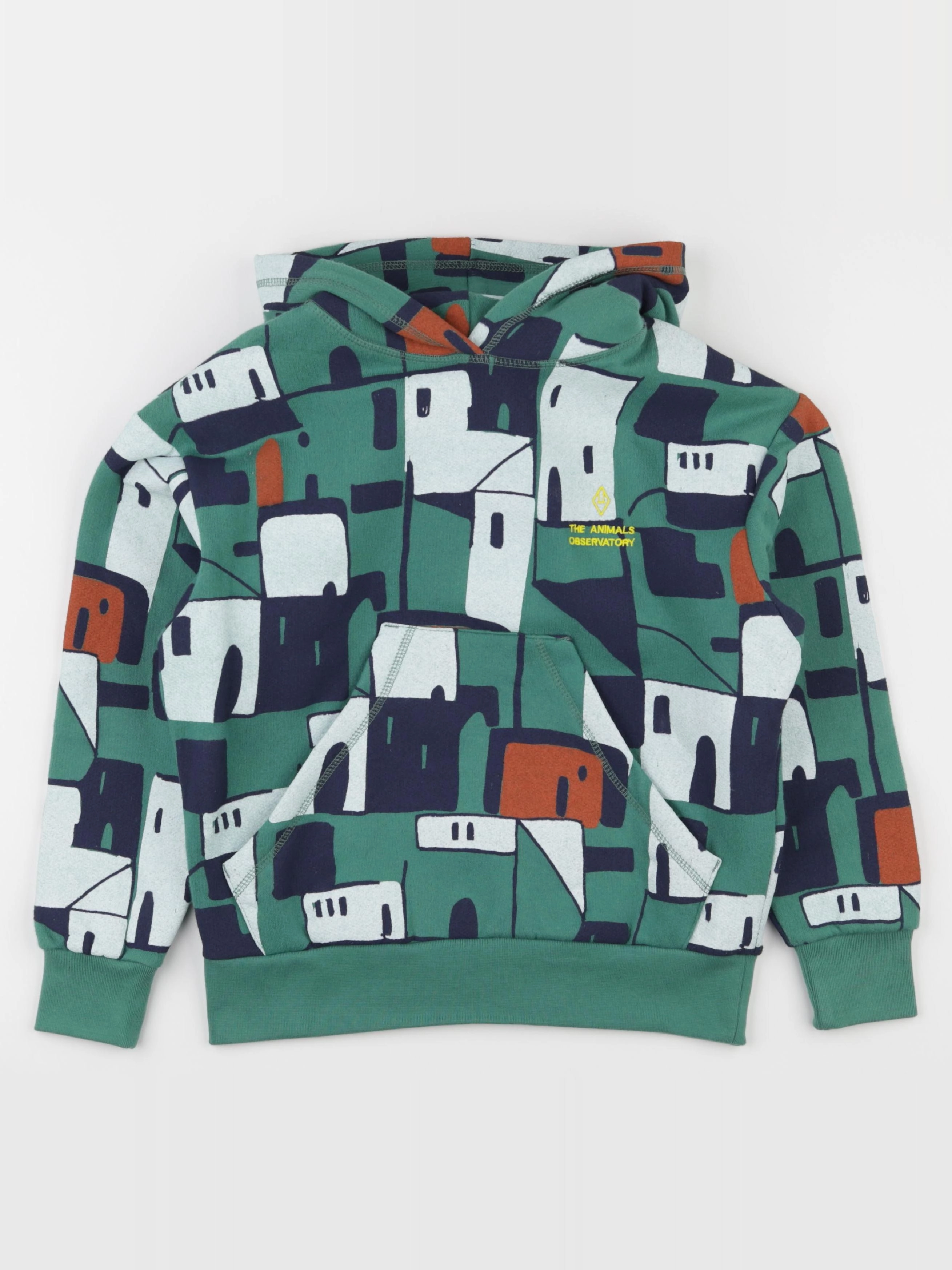 The animals observatory - sweat vert - 8 ans