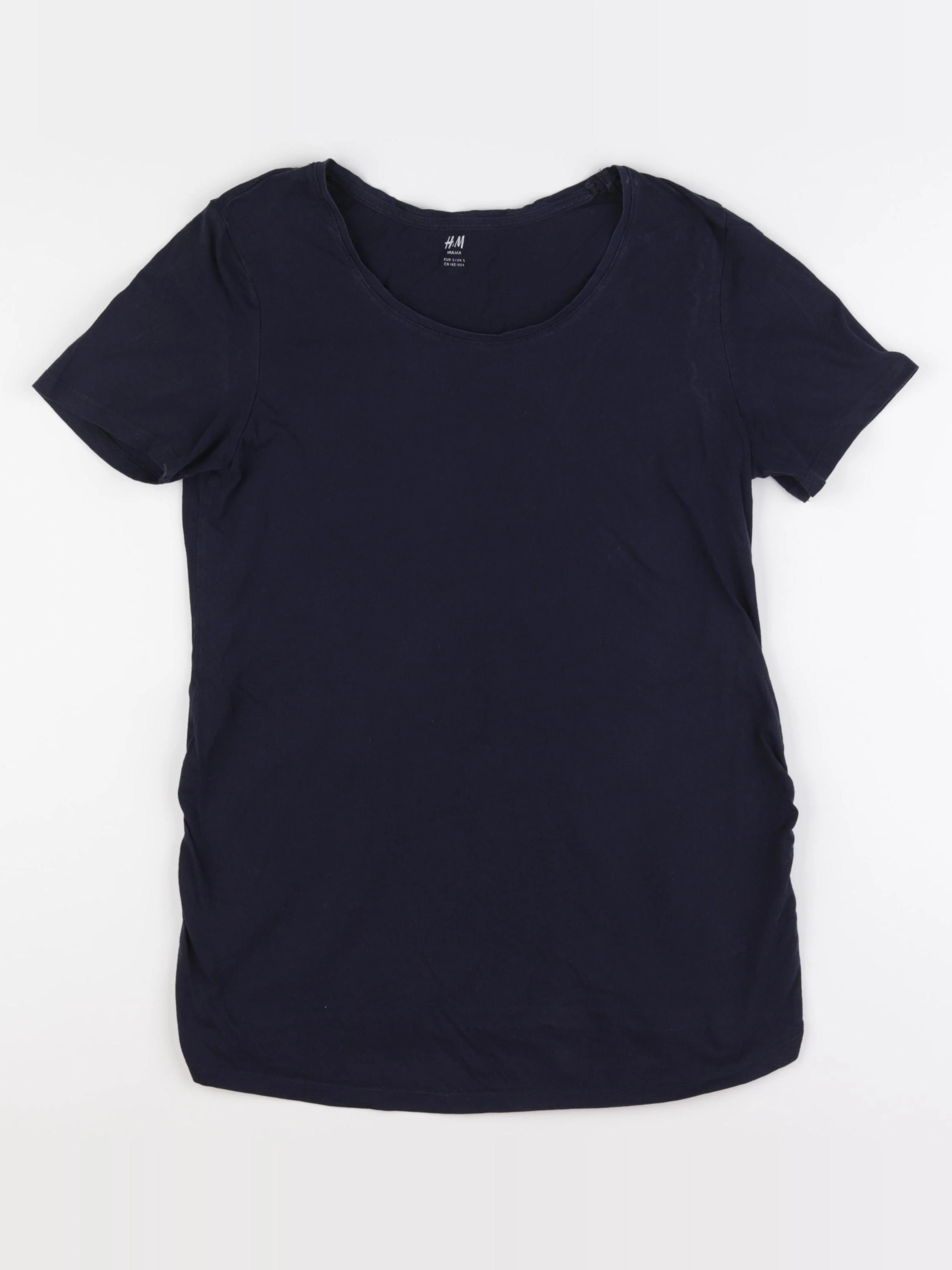 H&M - tee-shirt grossesse bleu - 36