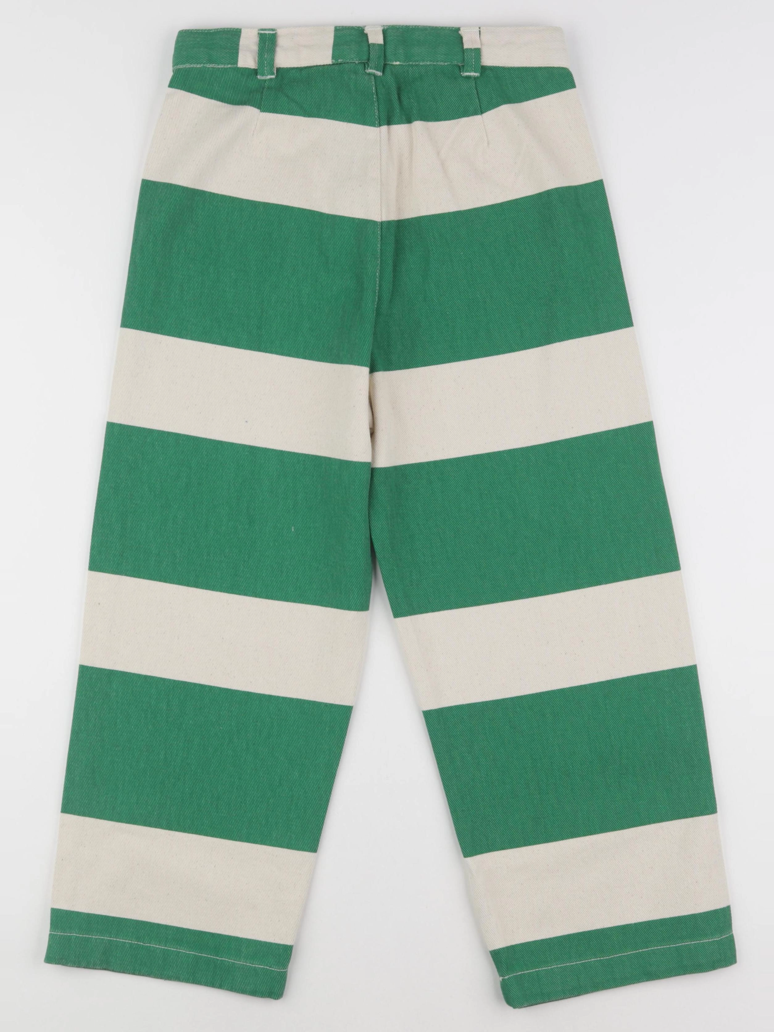 The animals observatory - pantalon CAMEL vert - 10 ans