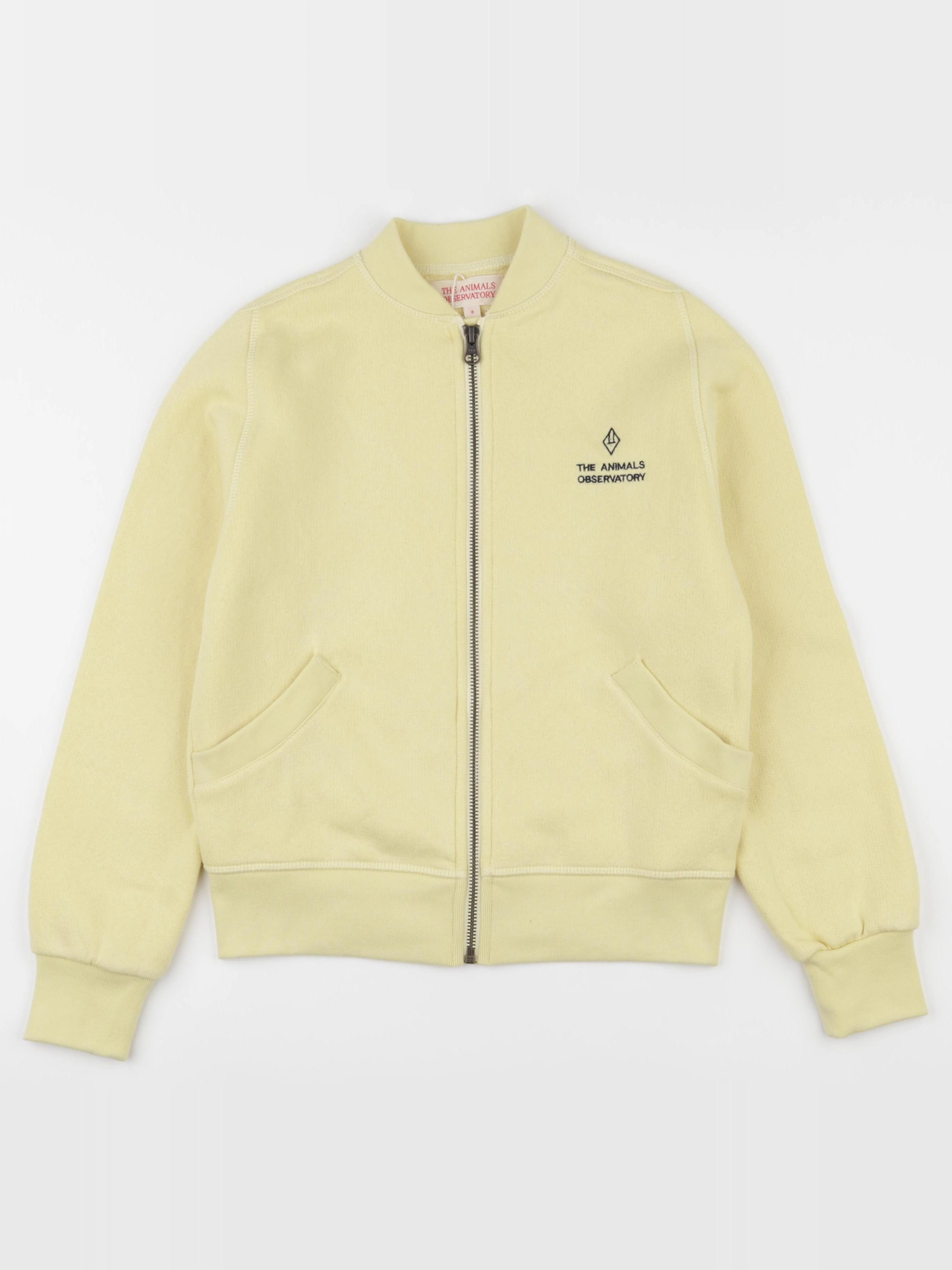 The animals observatory - sweat imprimé au dos jaune - 8 ans