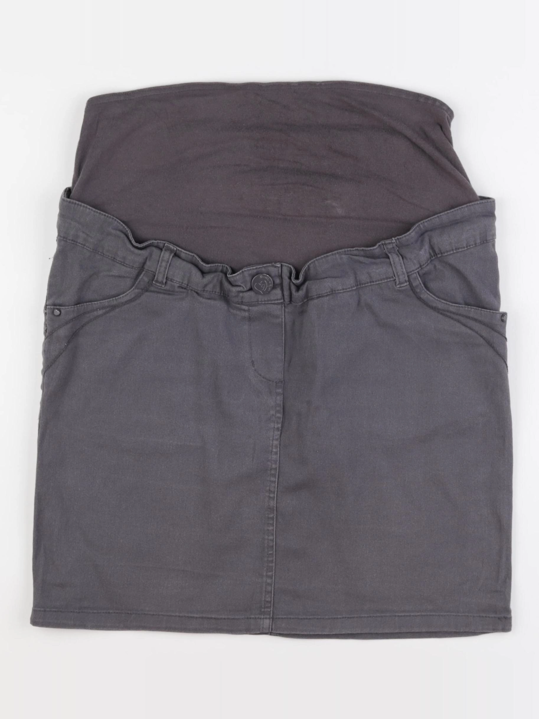 Kiabi - jupe grossesse gris - 36