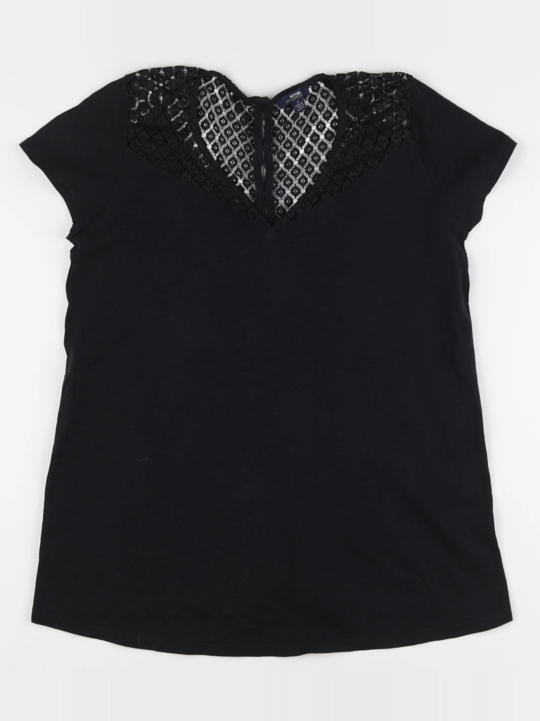 Kiabi - tee-shirt grossesse noir - 36