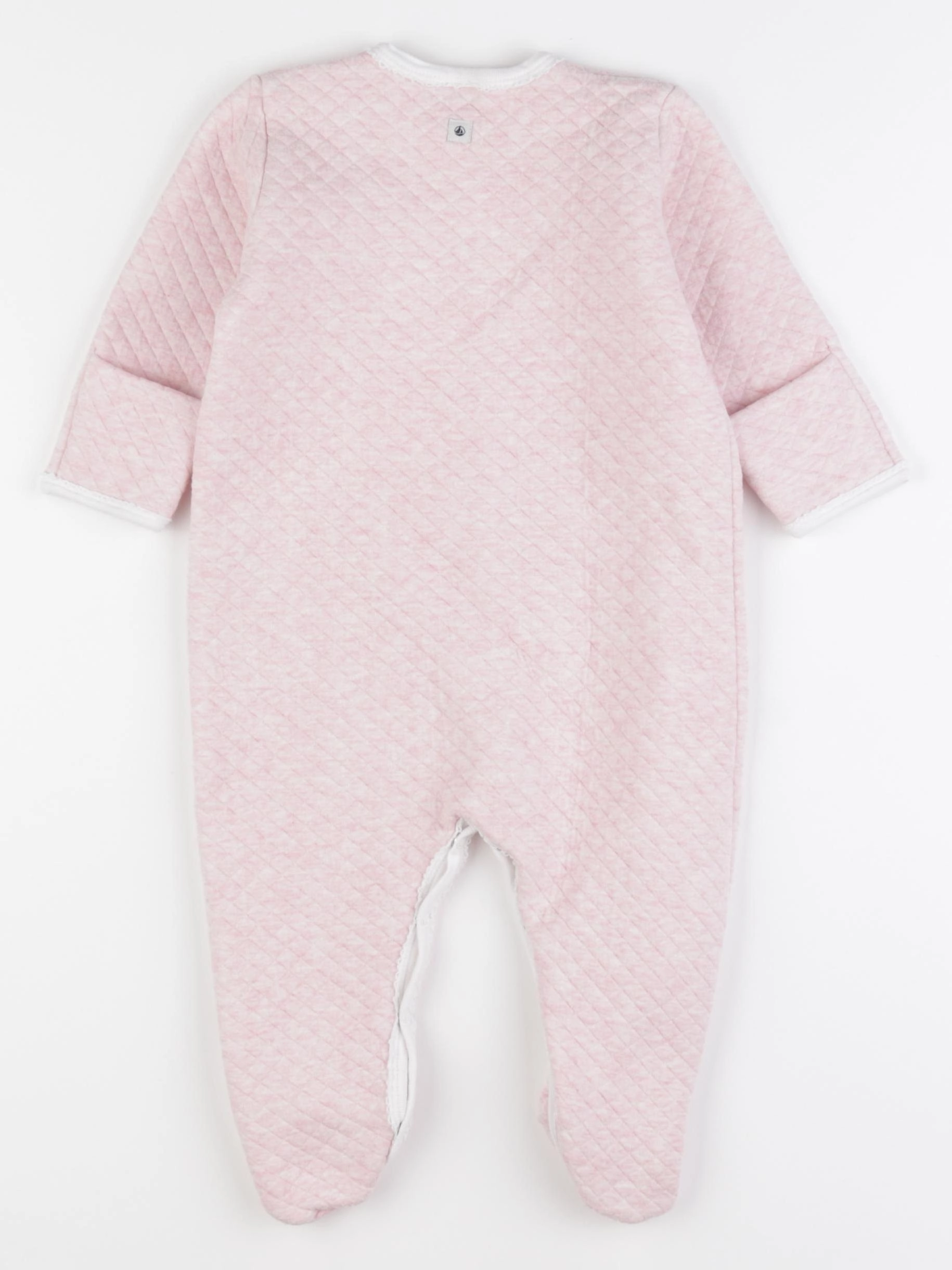 Petit Bateau - pyjama coton rose - 12 mois